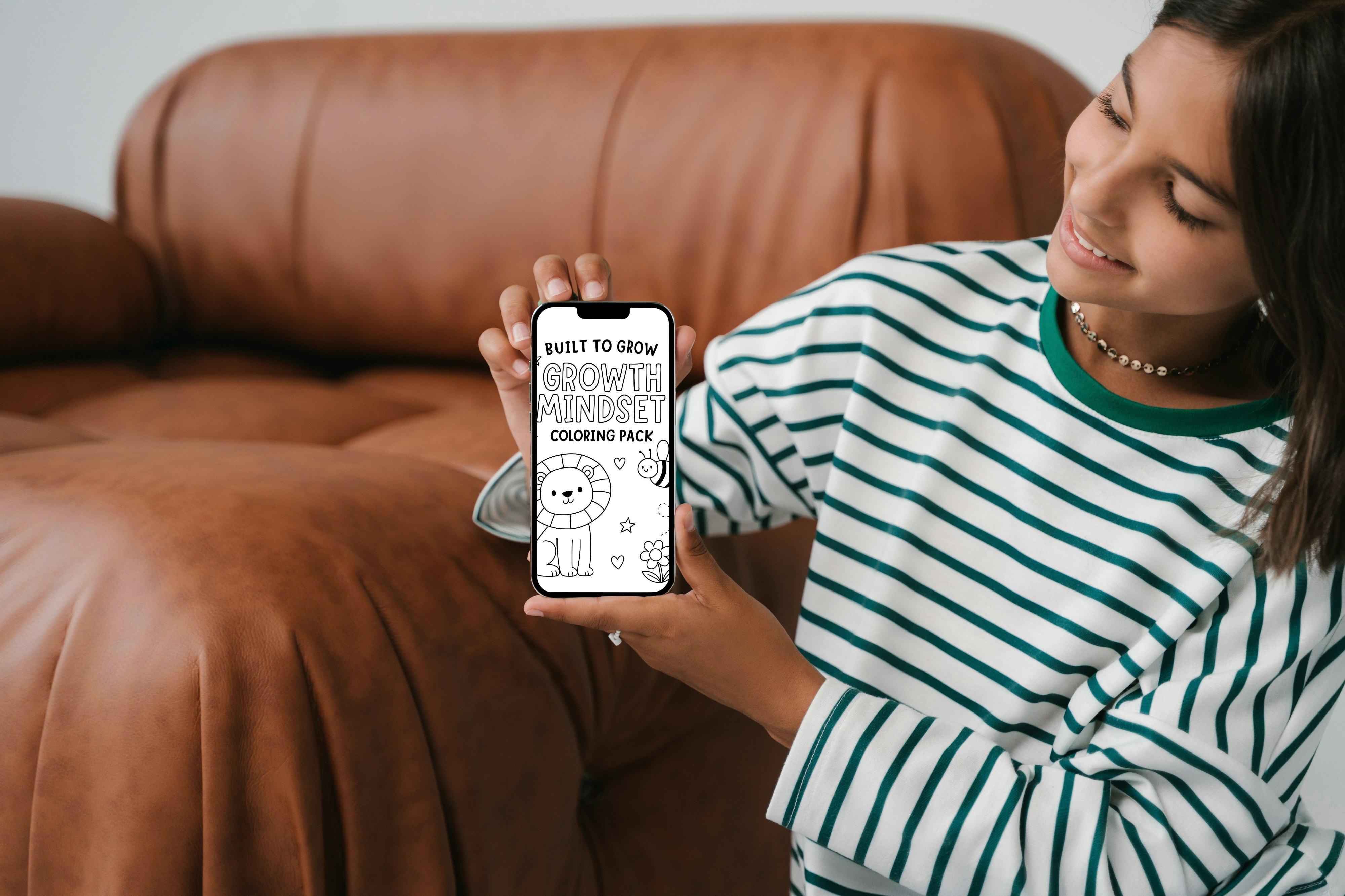 Built To Grow: Family Growth Mindset Coloring Pack