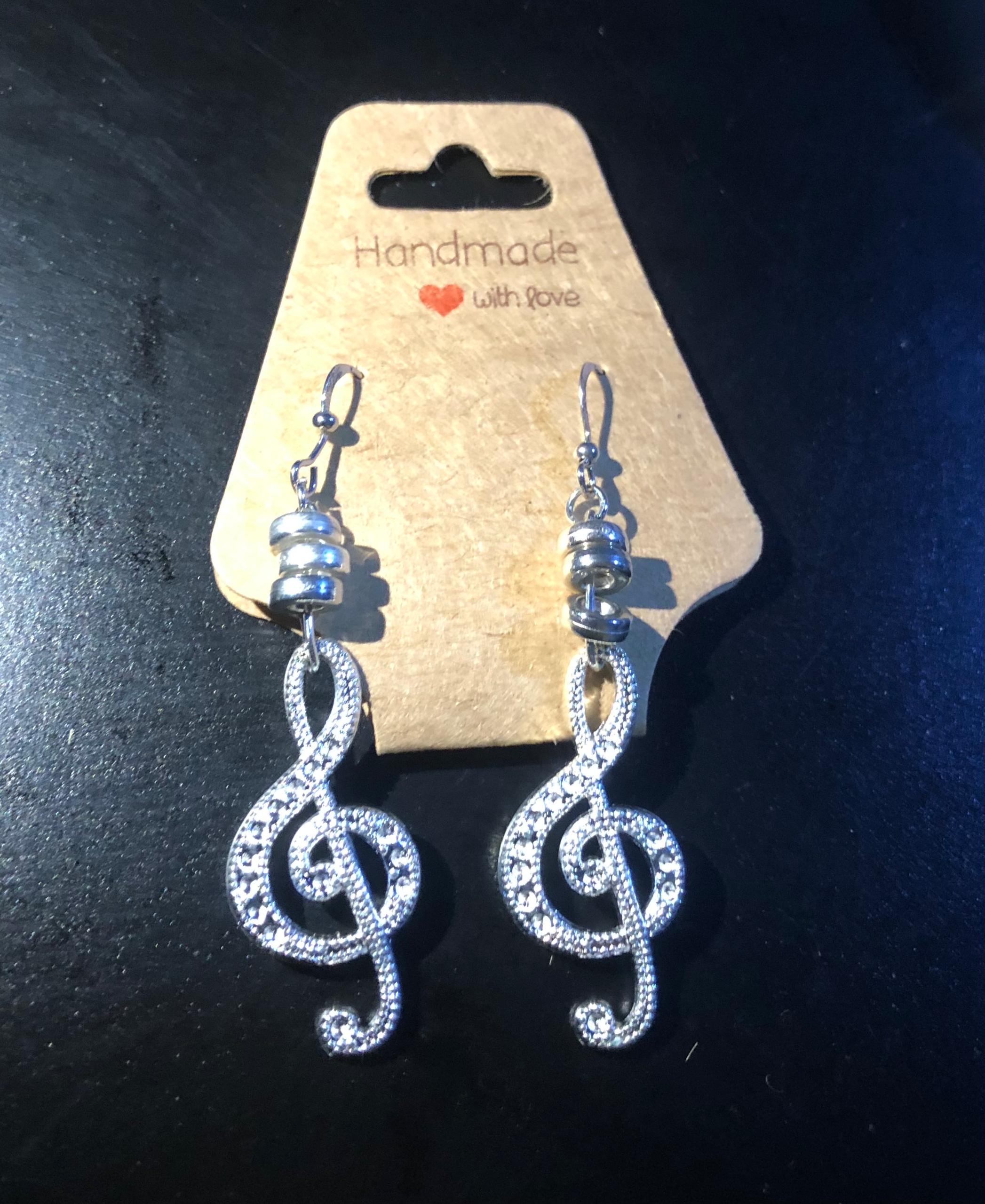 Musical Note Earrings