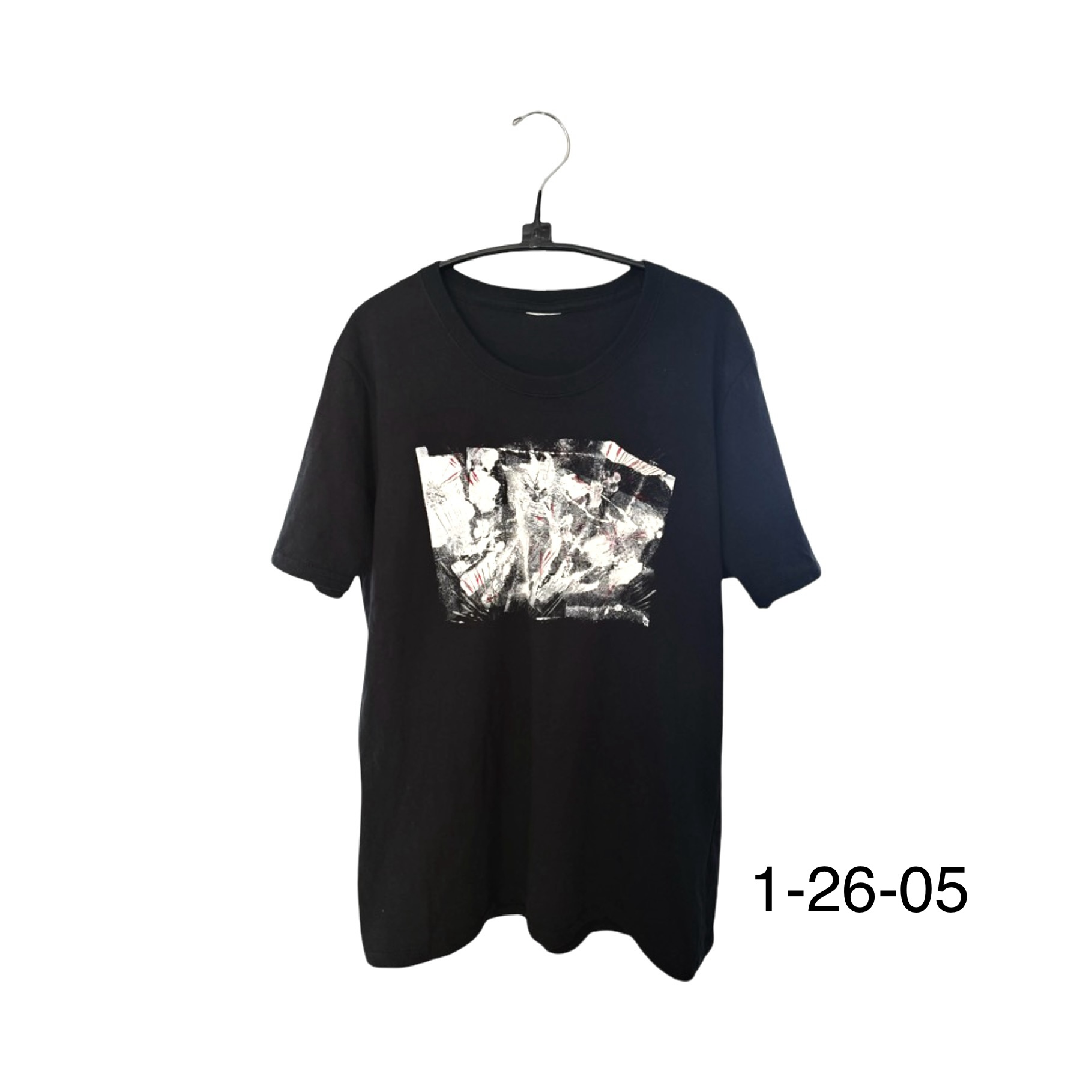 Black Cotton Short Sleeves 1-26-05