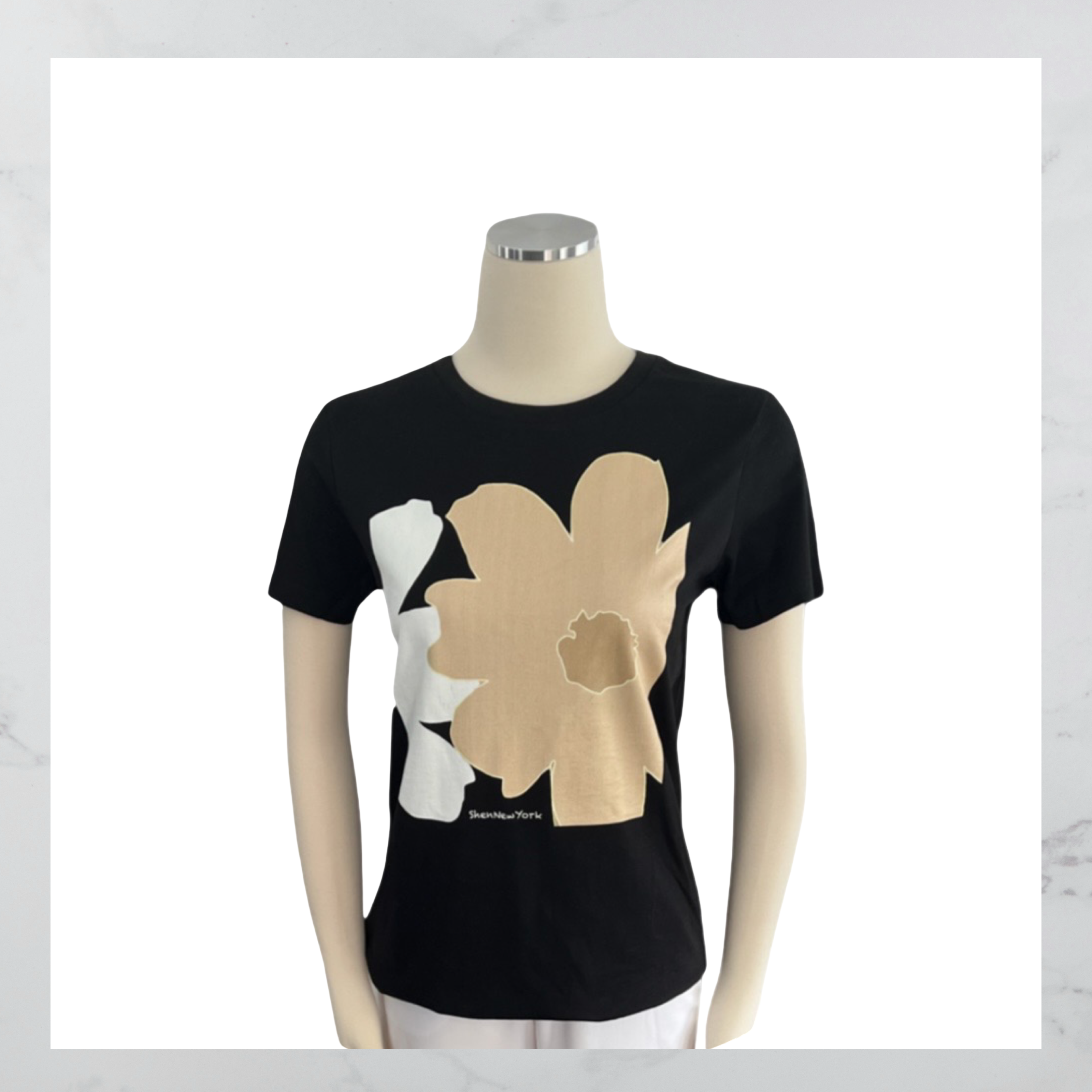 Big Flower Premium Cotton T