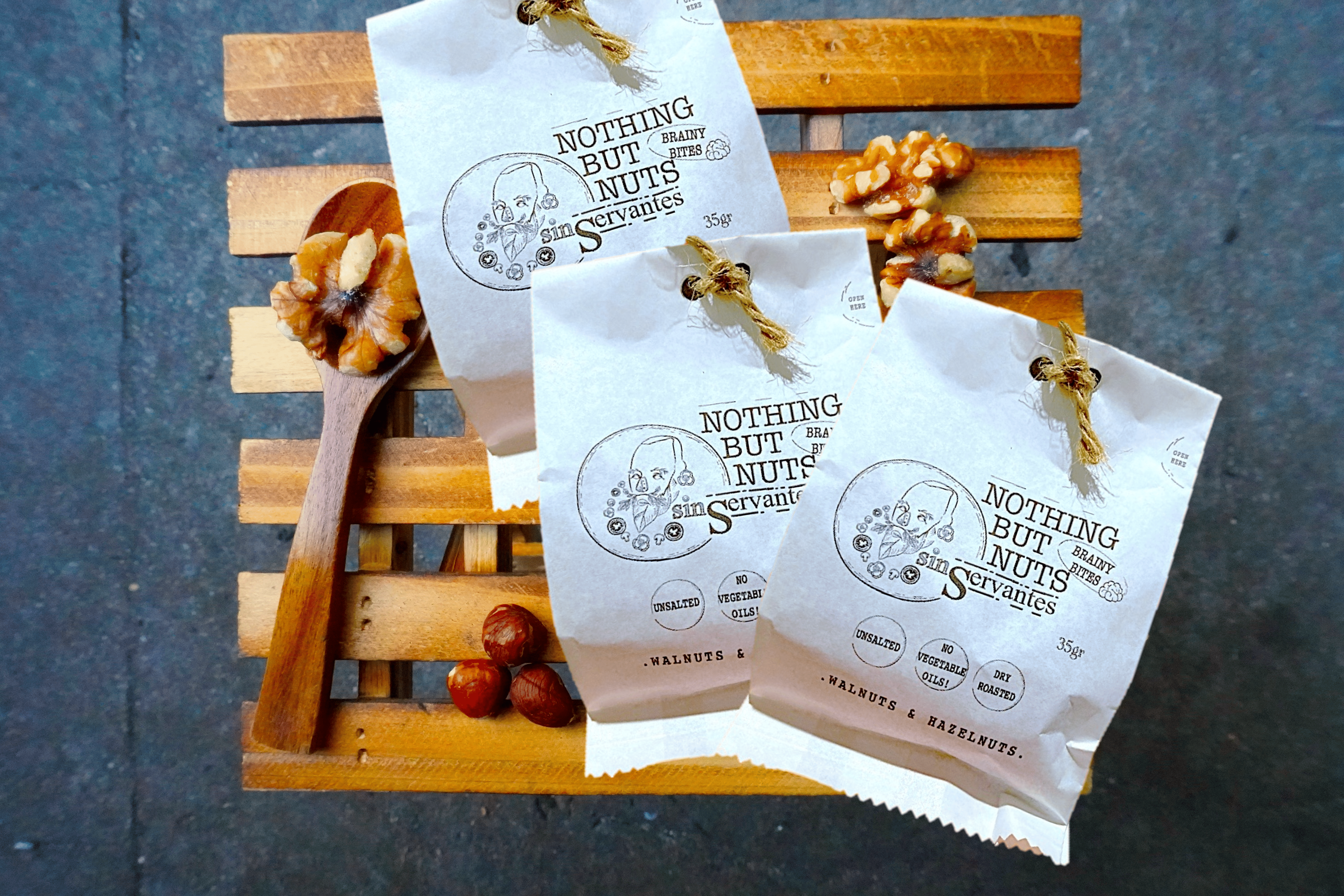 NOTHING BUT NUTS -Brainy Bites 35gr