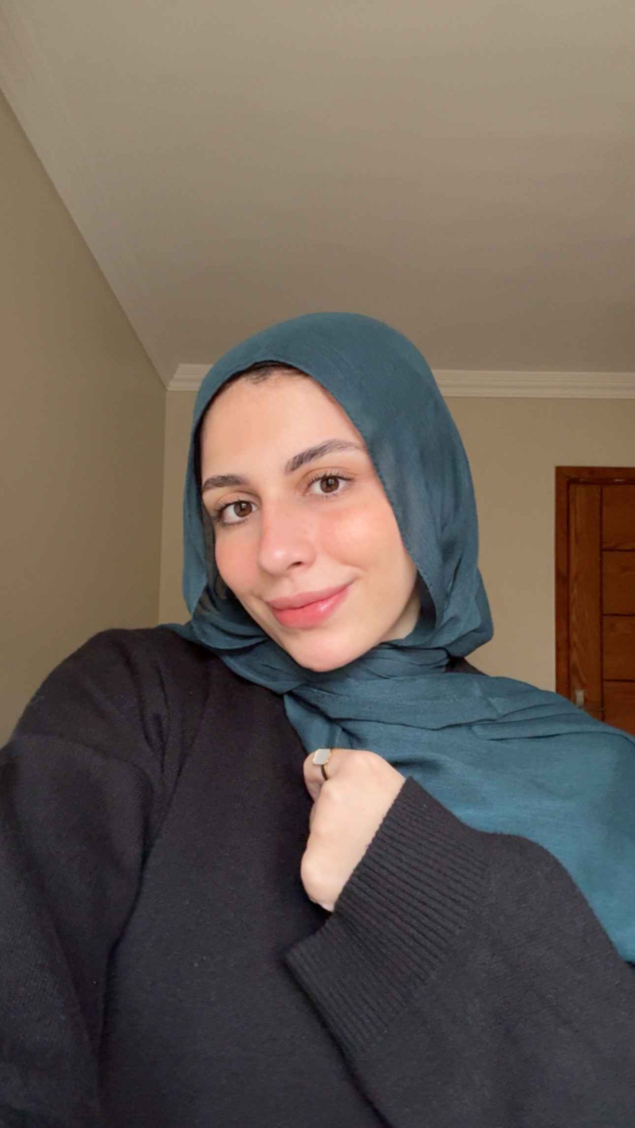 Emerald crinkle linen