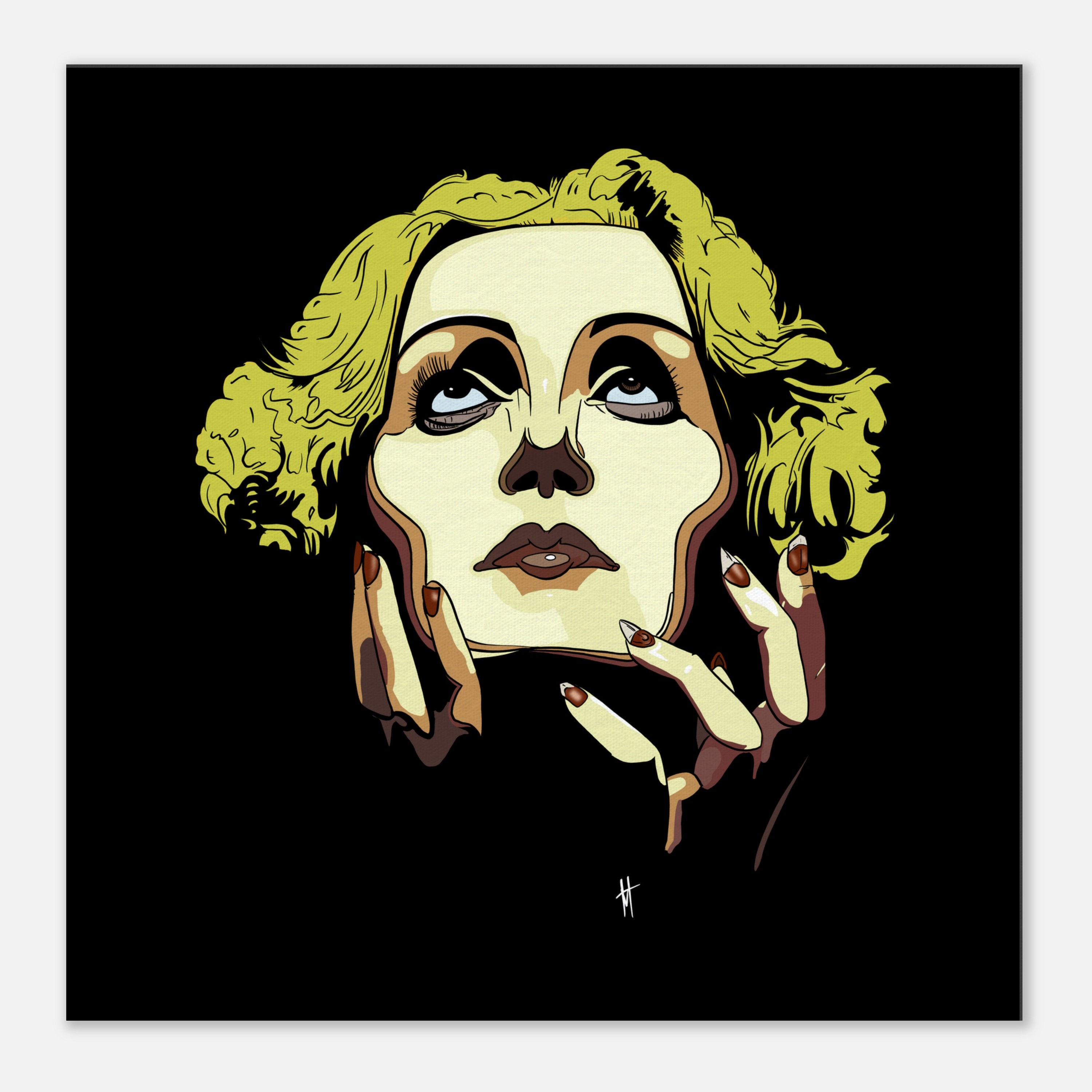 Blond Venus Canvas Large 60x60cm