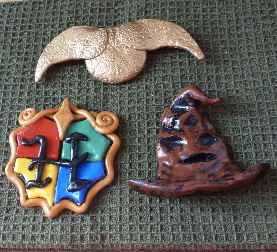 Créez des magnets Harry Potter en argile auto-durcissante
