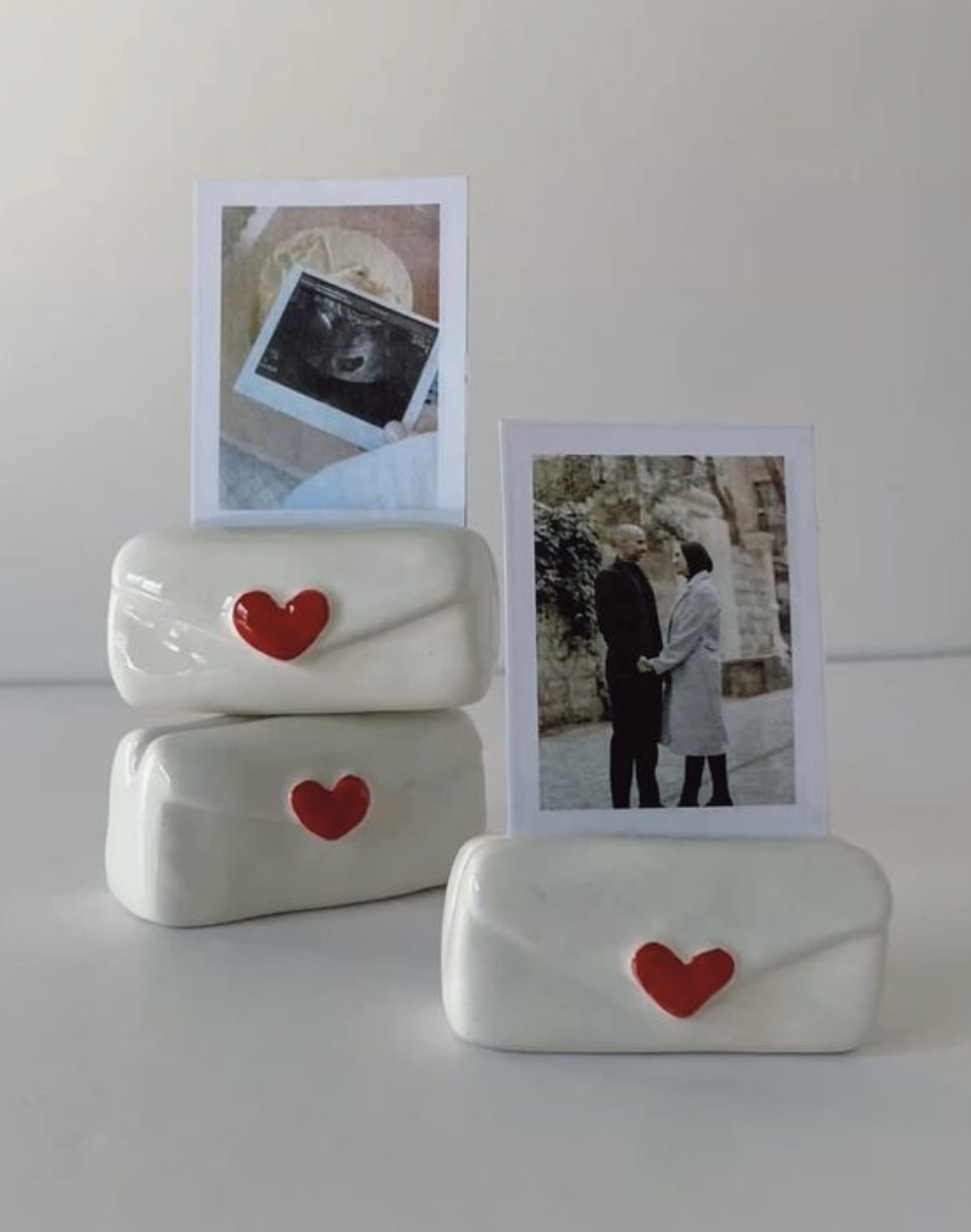 Créez des porte photos en argile auto-durcissante