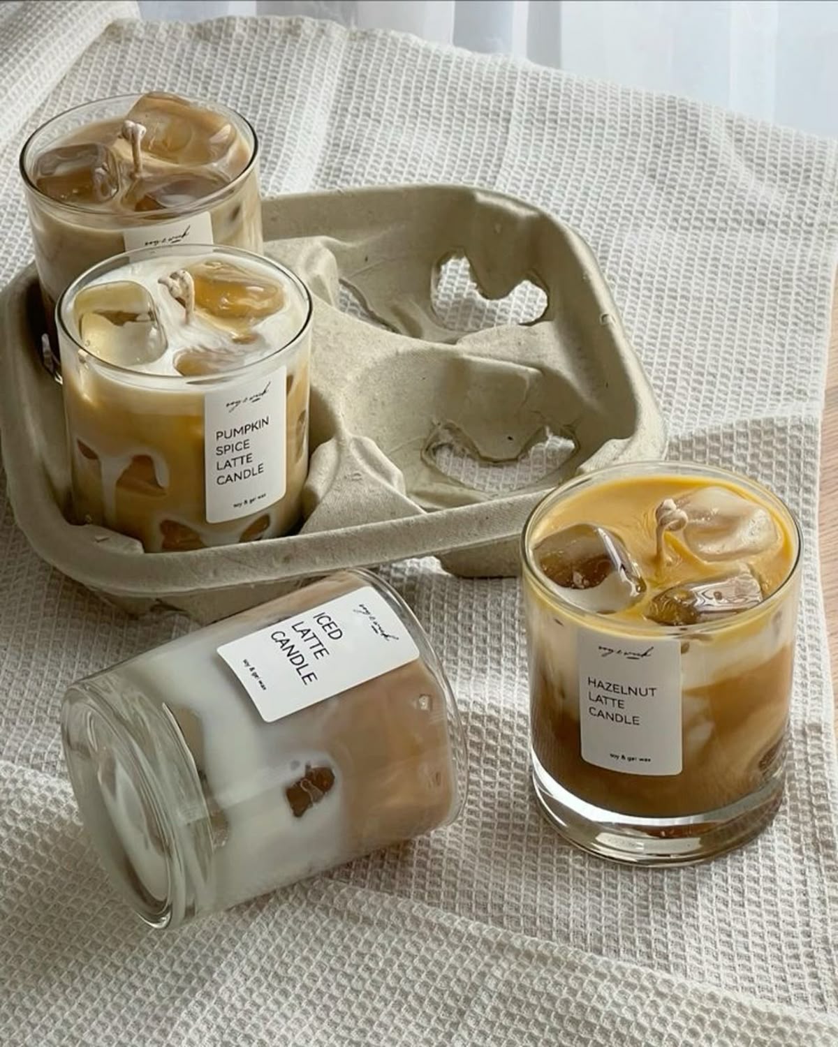 Créez votre bougie parfumée façon iced latte
