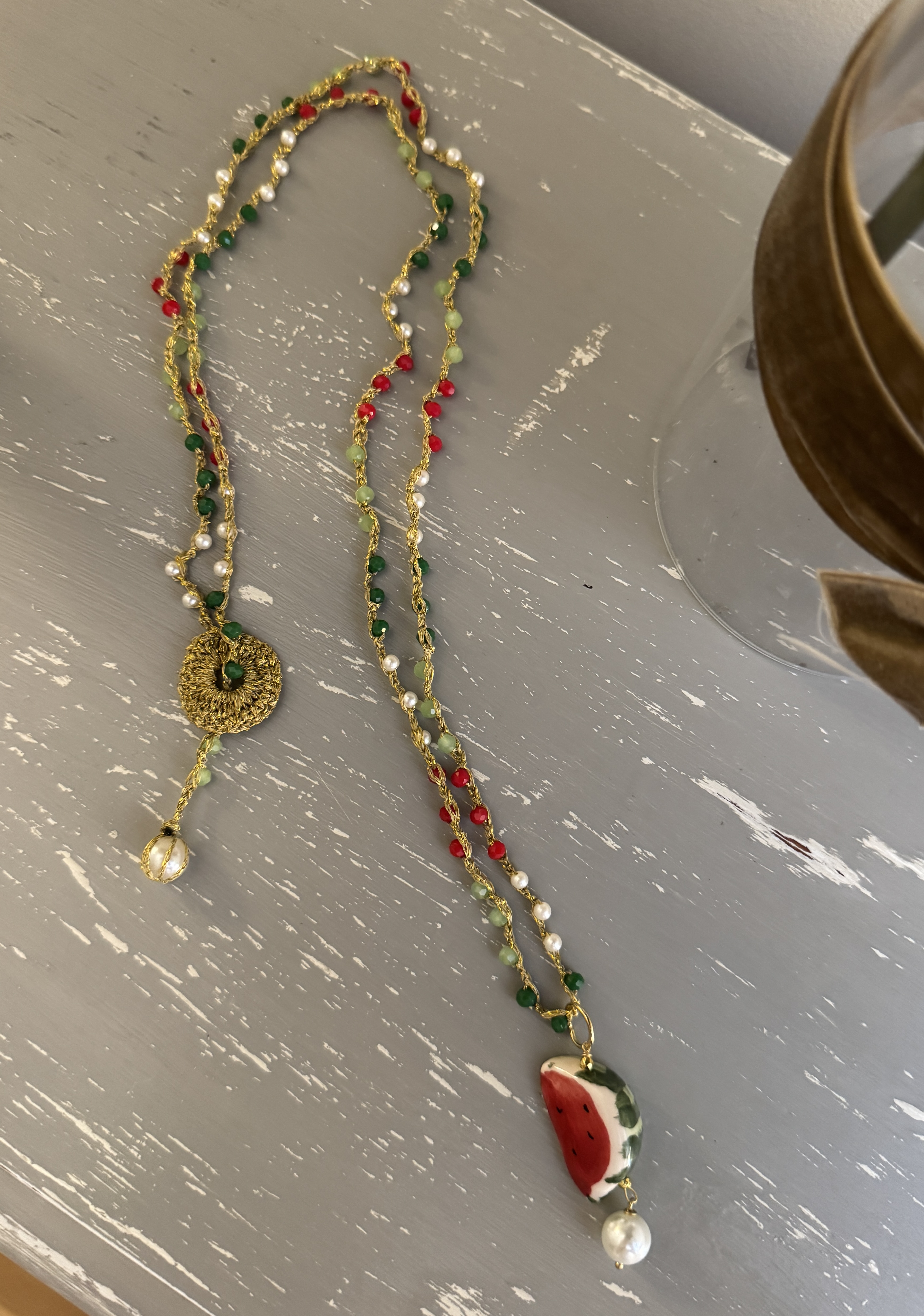 Collar Sicily - Watermelon