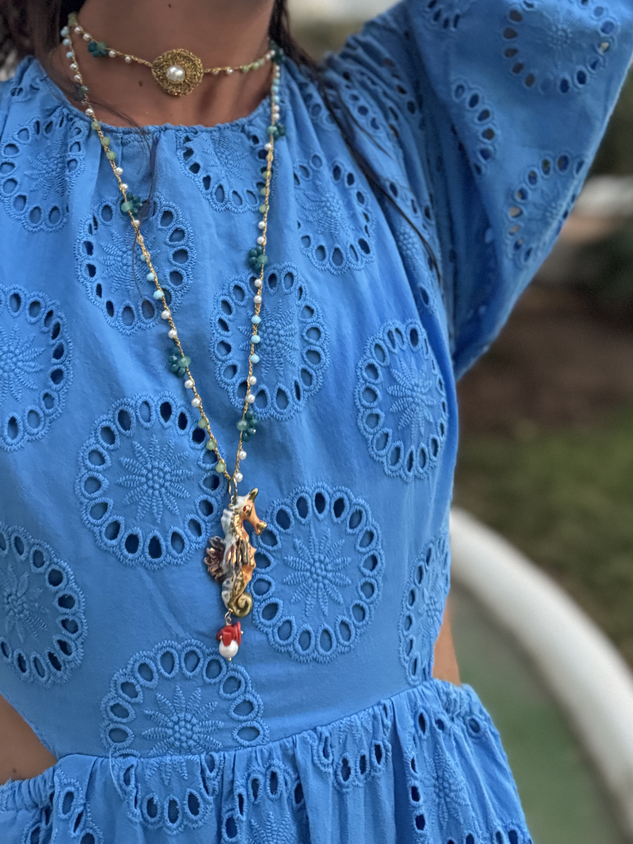 Collar Sicily - Seahorse