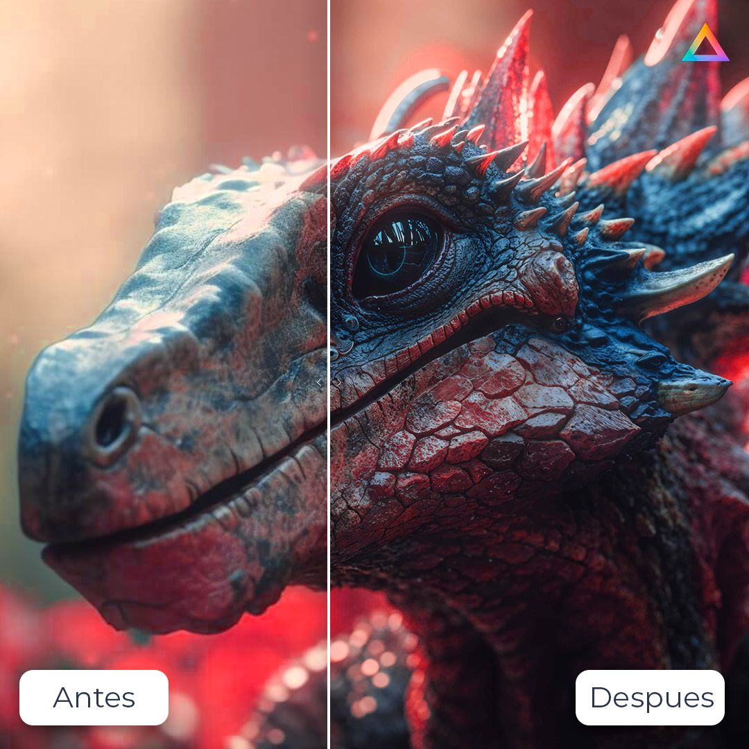 Aumento de calidad con IA