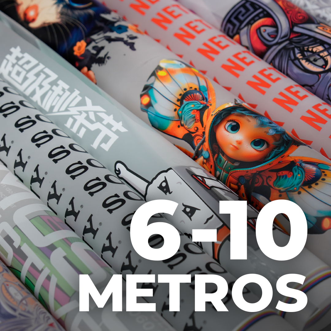 DTF Textil de 6 a 10 Metros