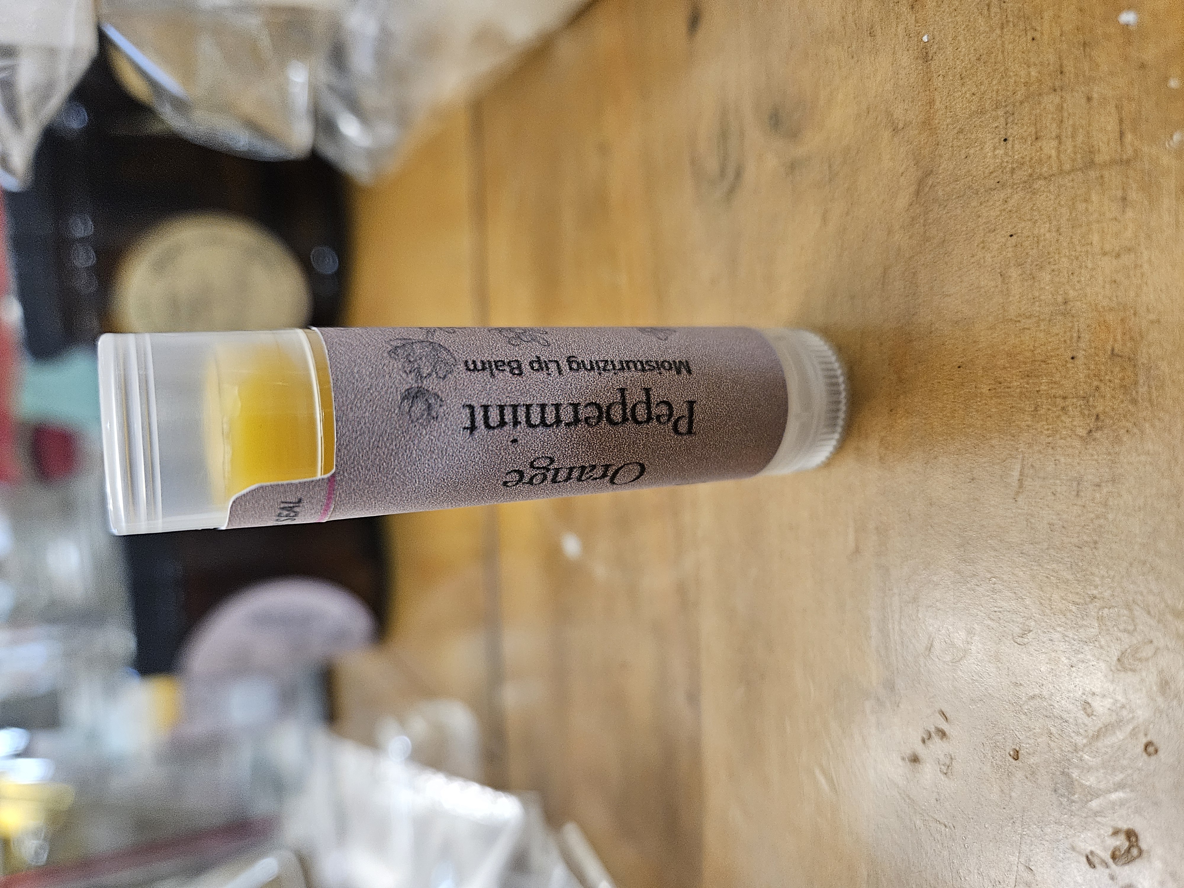 Orange Peppermint Lip Balm