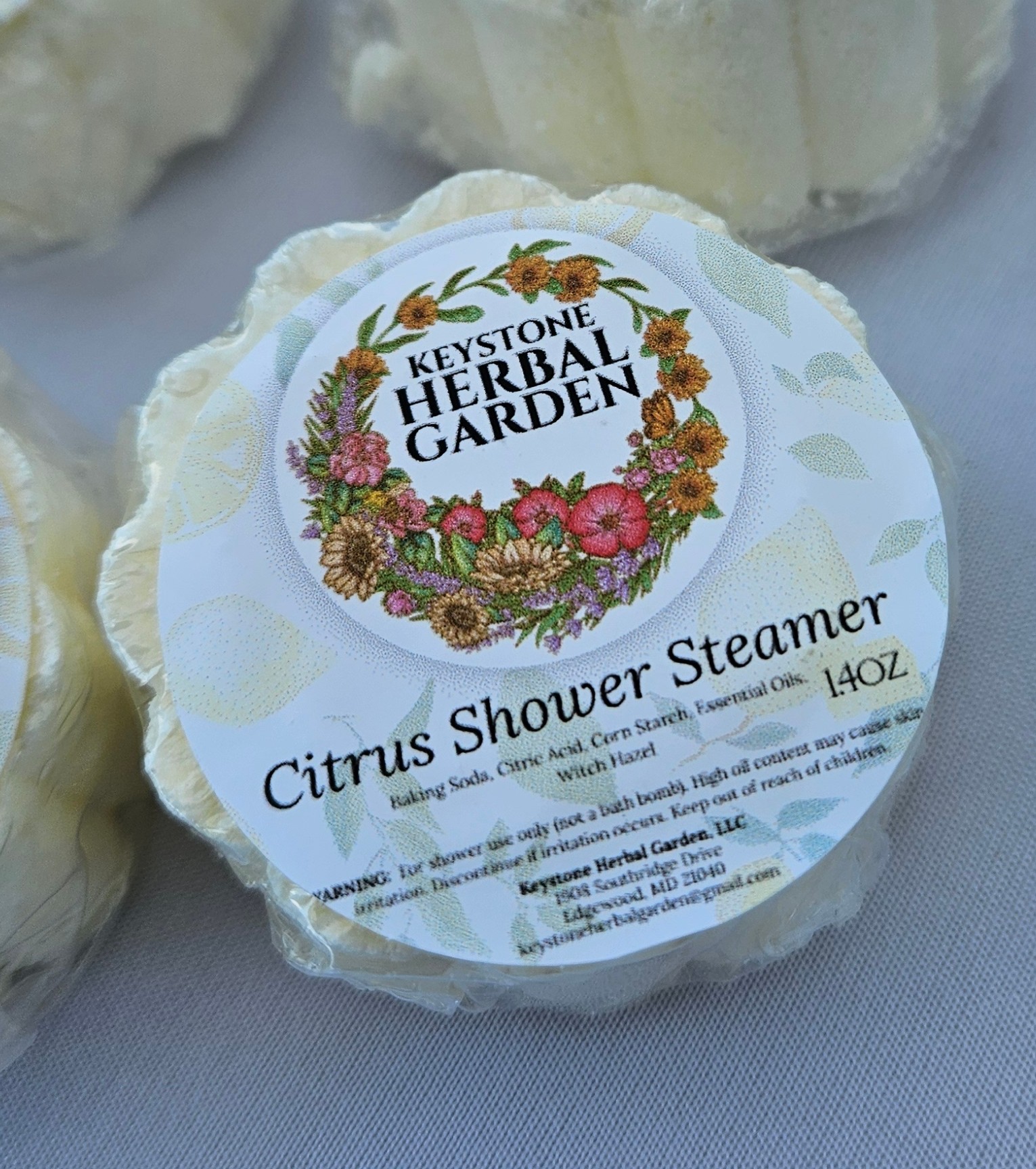 Citrus Shower Steamer