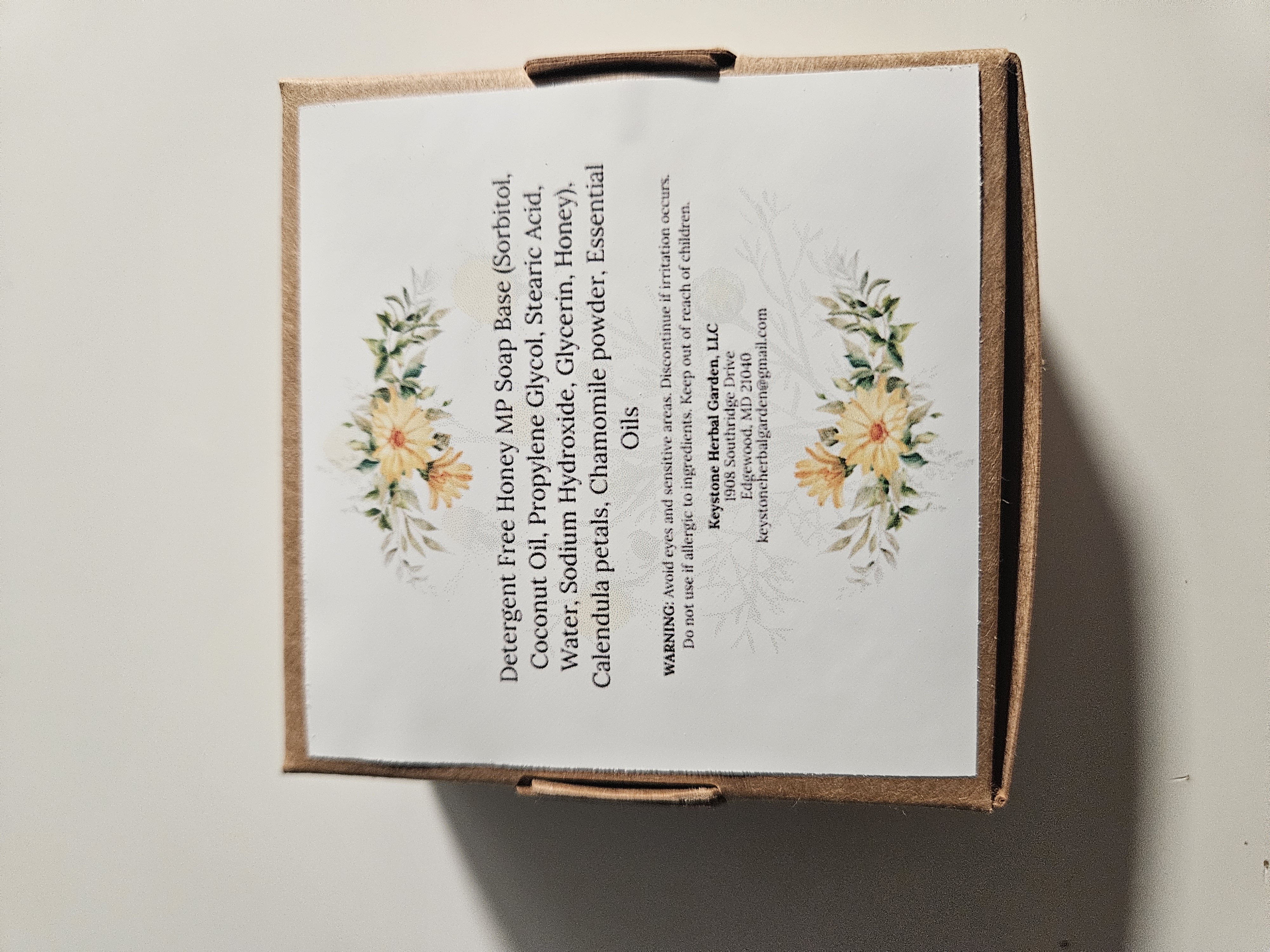 Calendula & Chamomile Herbal Soap