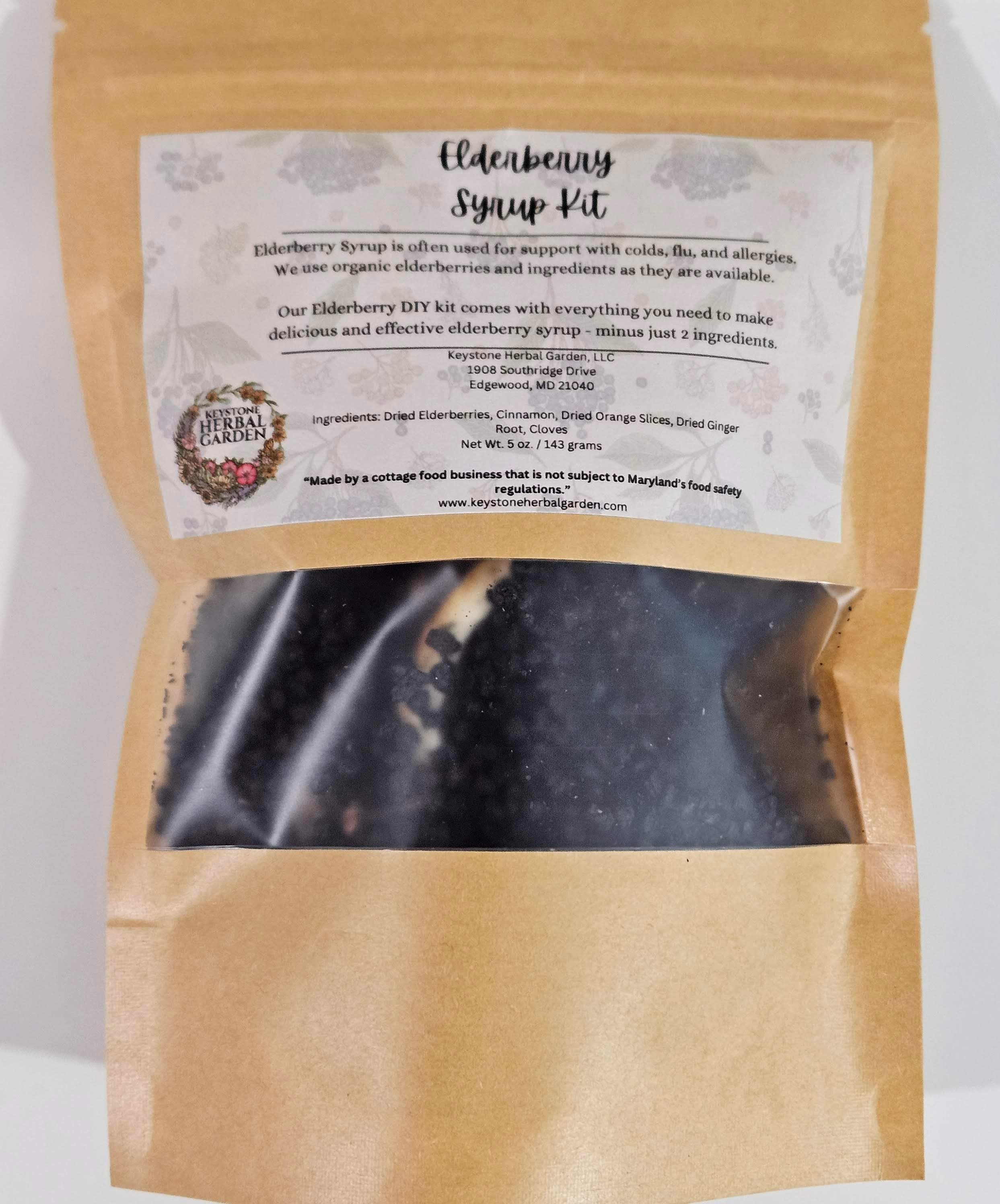 DIY - Elderberry Syrup Kit