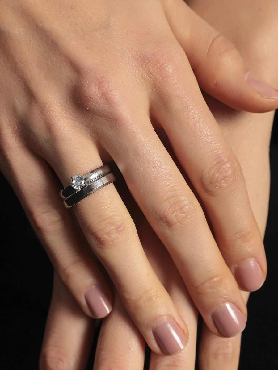 Par de Alianças de Namoro Aço + Gravação dos Nomes e Datas. 