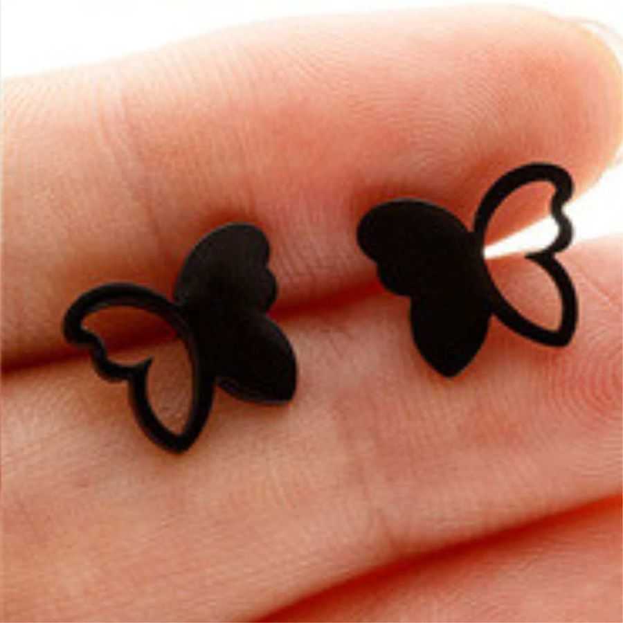 Trio de Brincos Pequeno Bichinhos Aço + Embalagem Presente