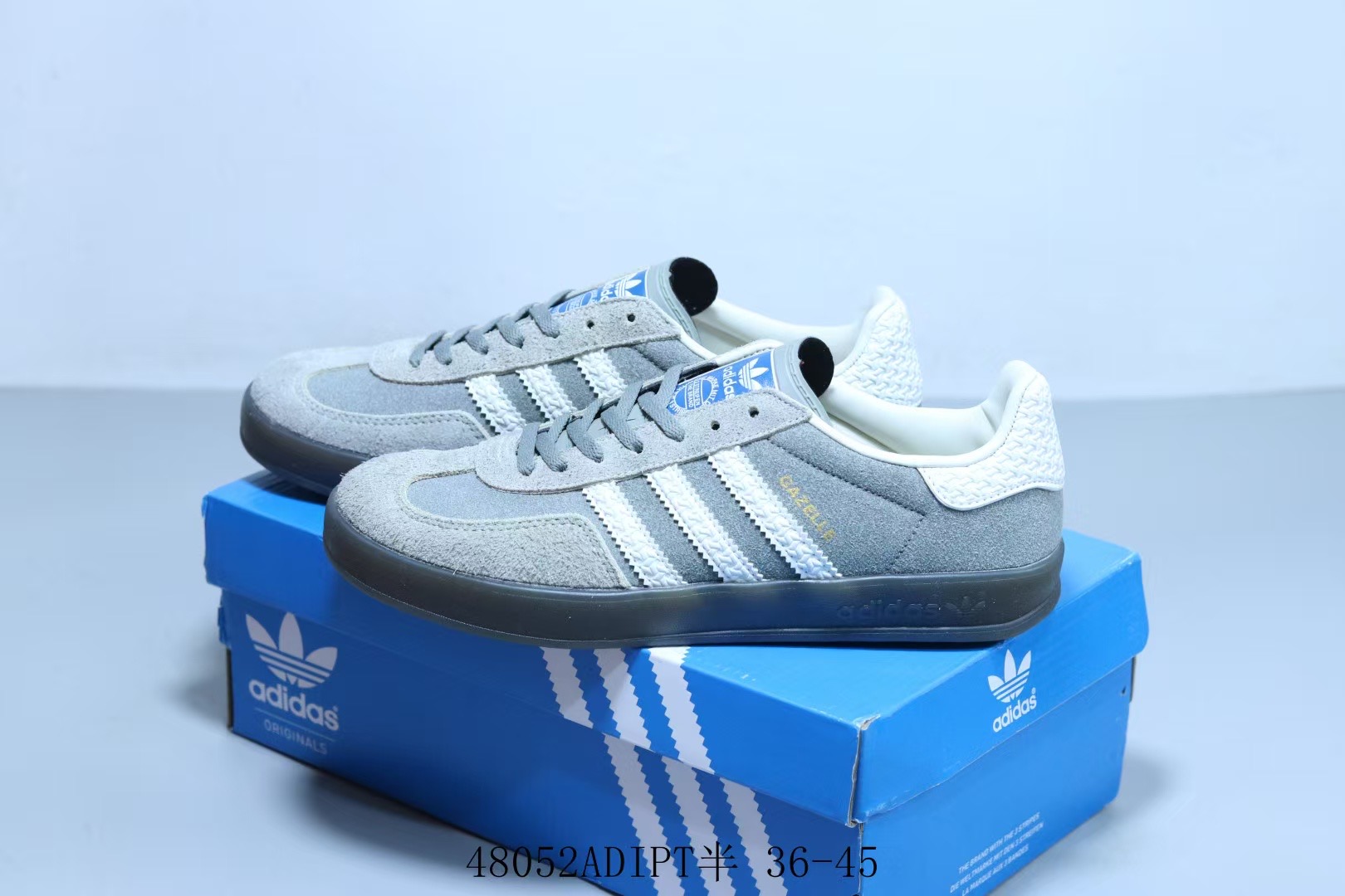 Gazelle Indoor Dark Grey White
