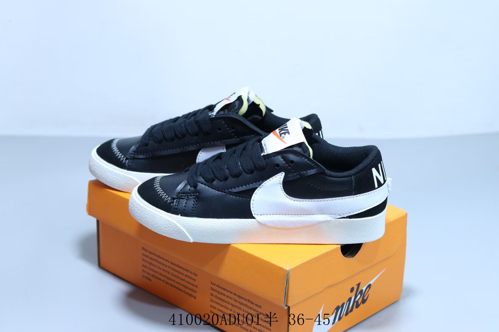 Wmns Blazer Low '77 Jumbo 'Black White'