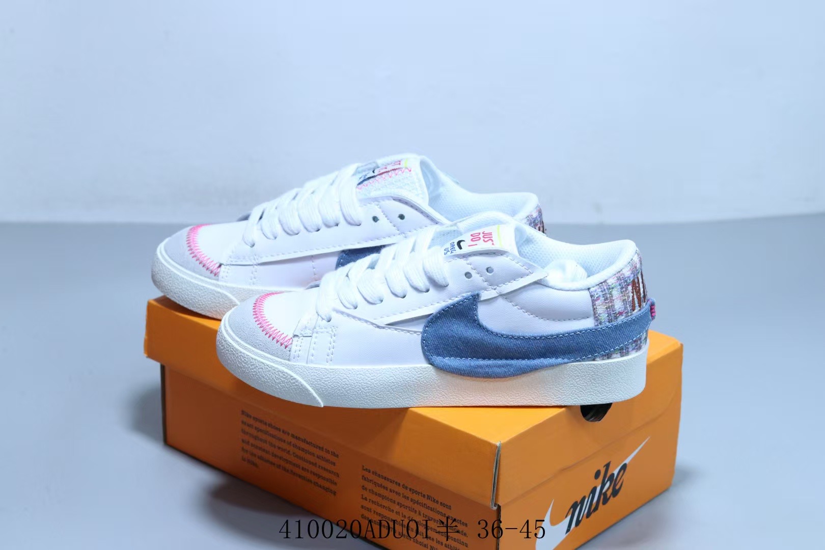 Wmns Blazer Low '77 Jumbo 'Denim Swoosh'