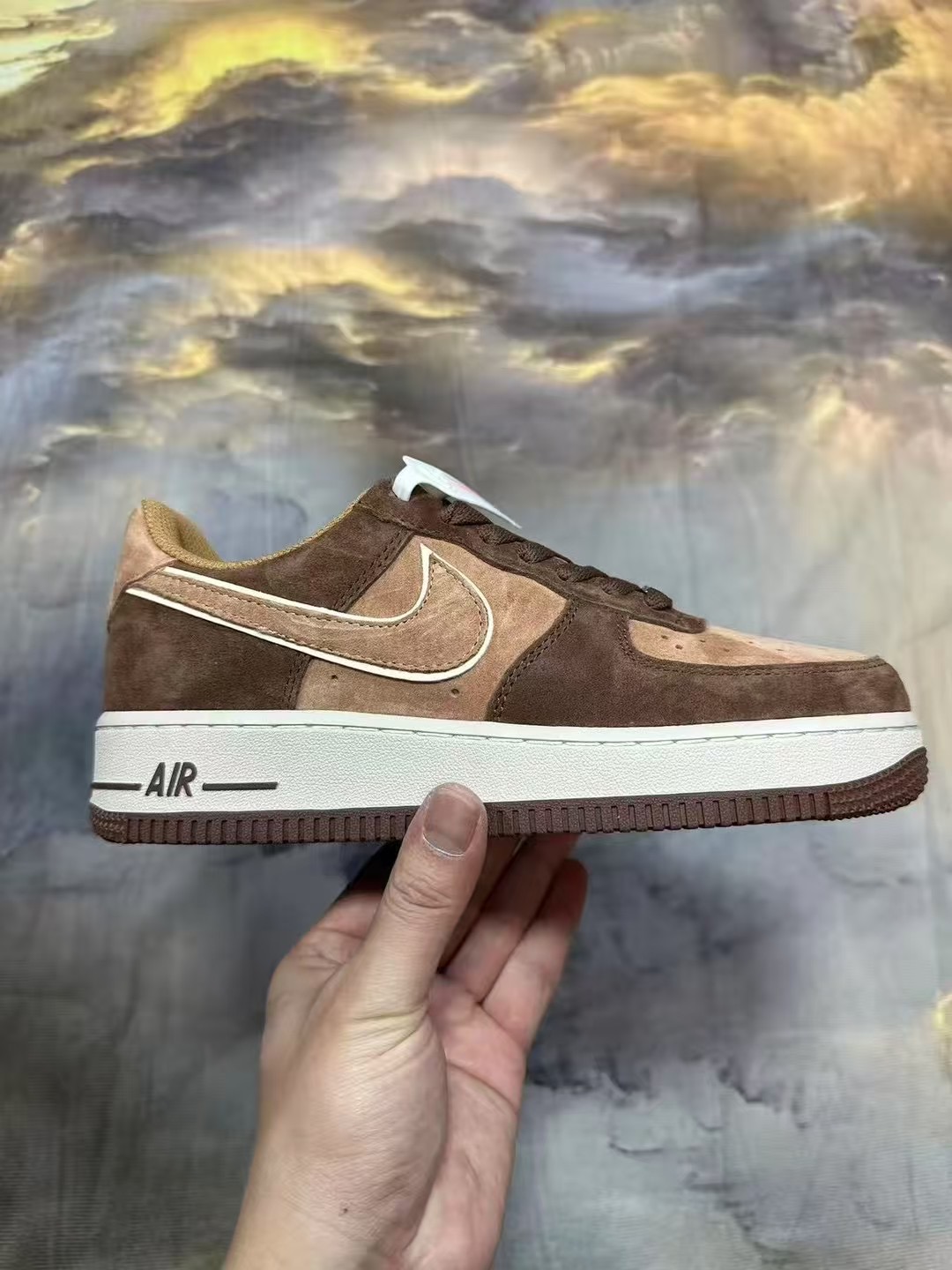 Nike Air Force 1 - Brown n Tan