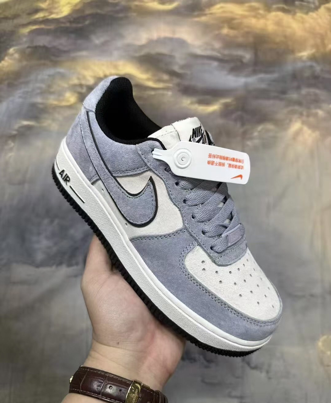 Nike Air Force 1 - Grey n White