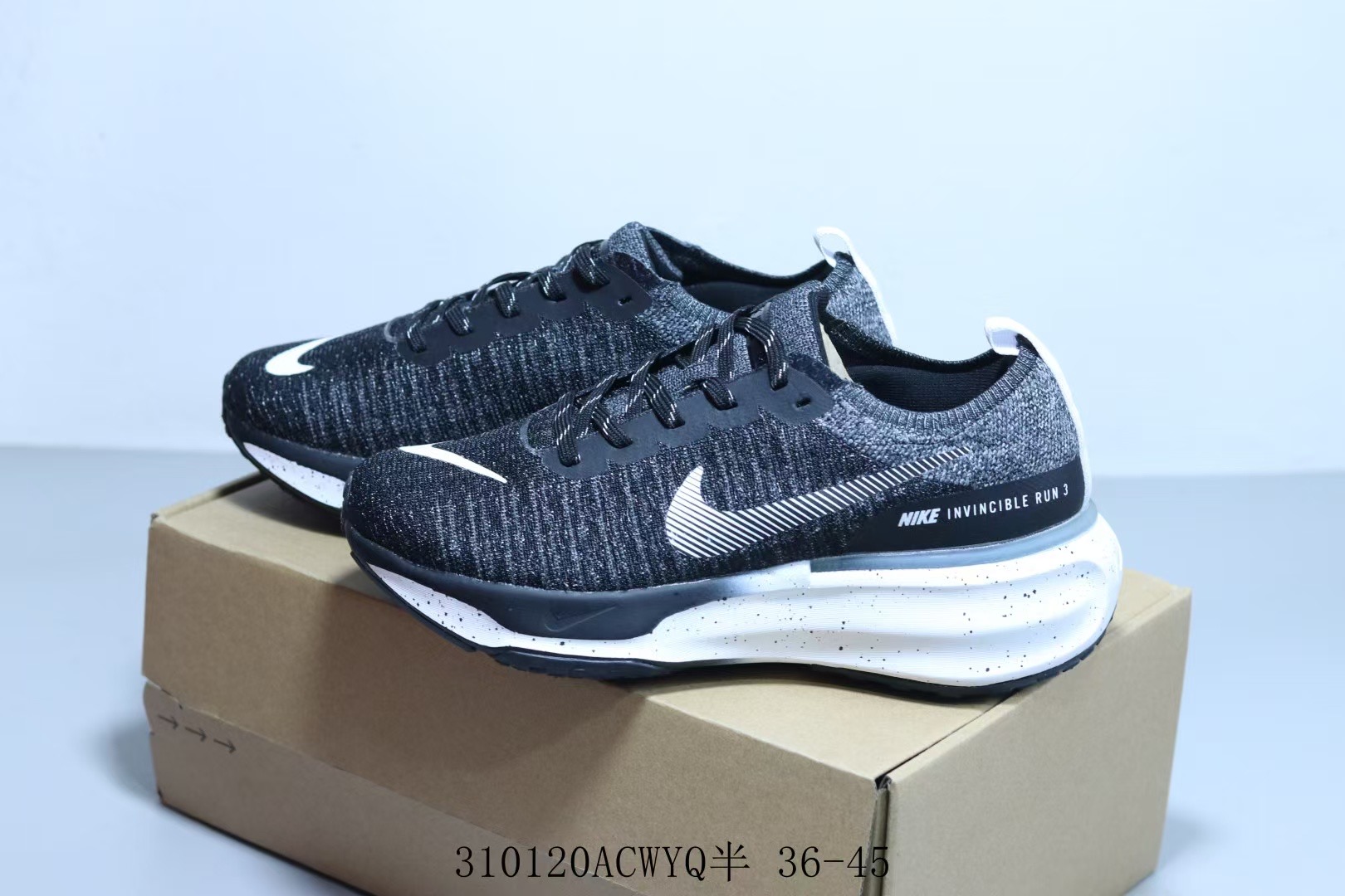 Nike Zoom X Invincible Run Flyknit 3 'Oreo'