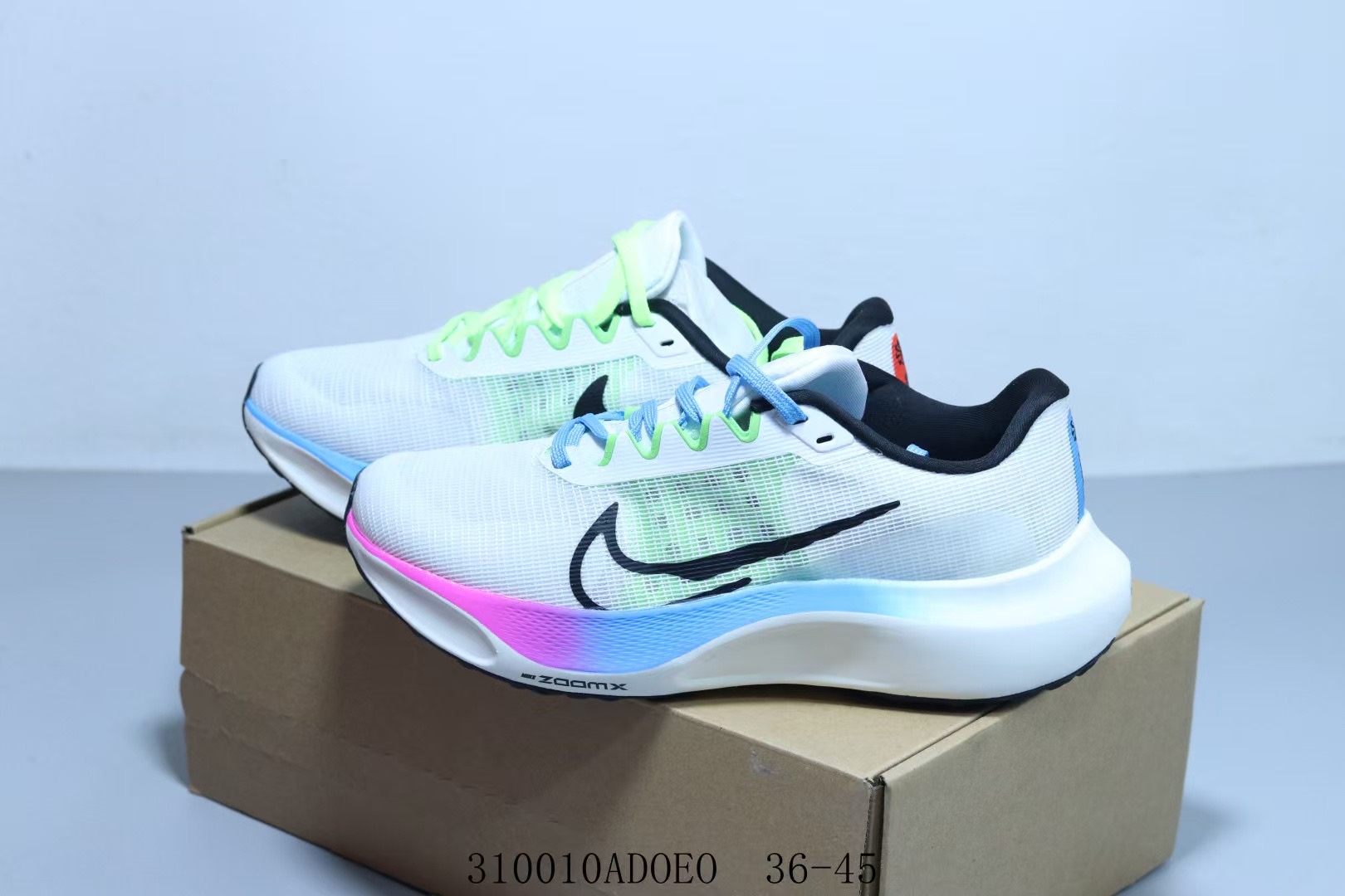 Nike Zoom Fly 5 'White Multi-Color Gradient'