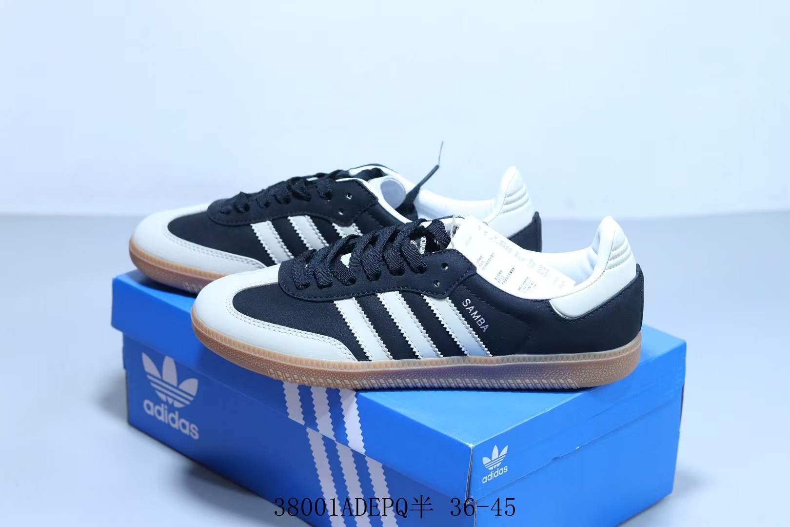 Wmns Adidas Samba OG 'Black Wonder White'