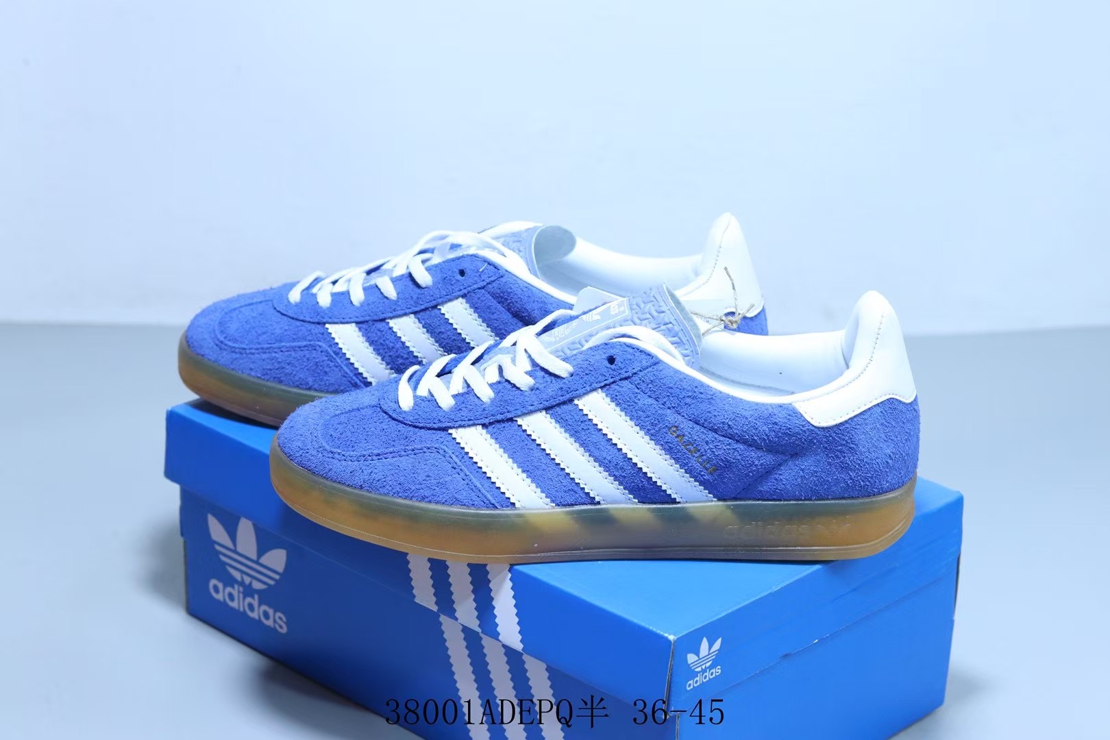 Wmns Adidas Gazelle Indoor 'Blue Fusion'