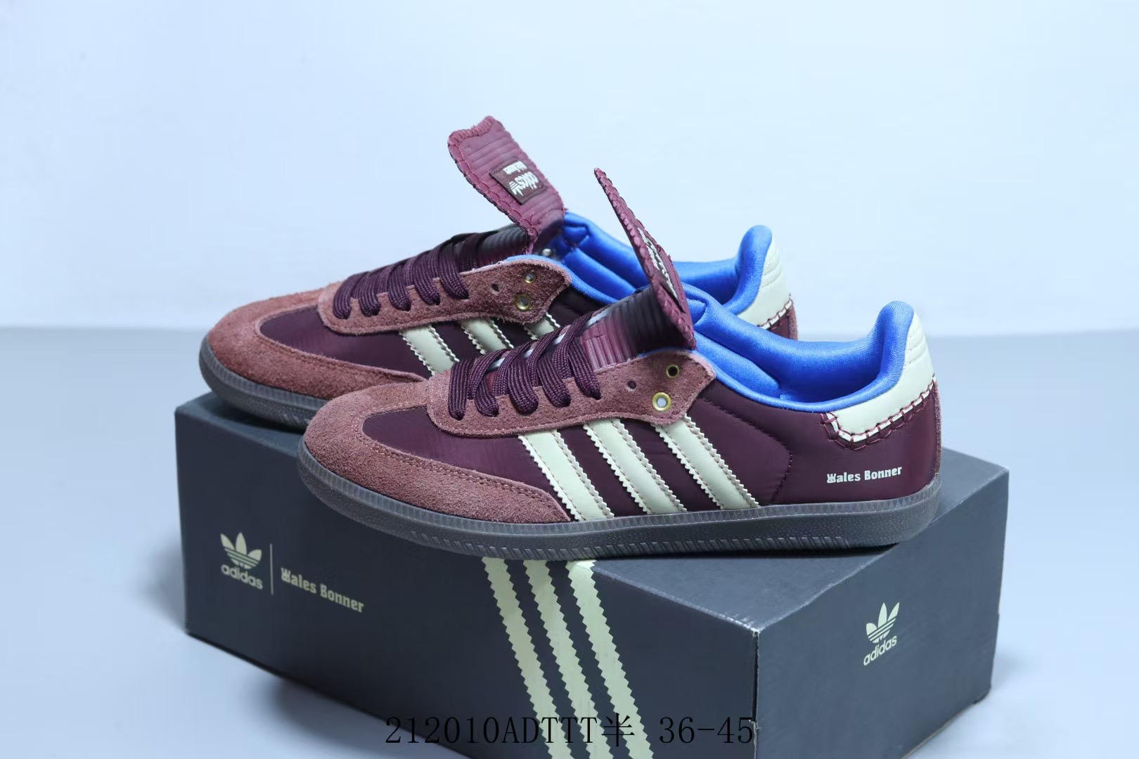 Adidas Samba Nylon Low x Wales Bonner 'Fox Brown'