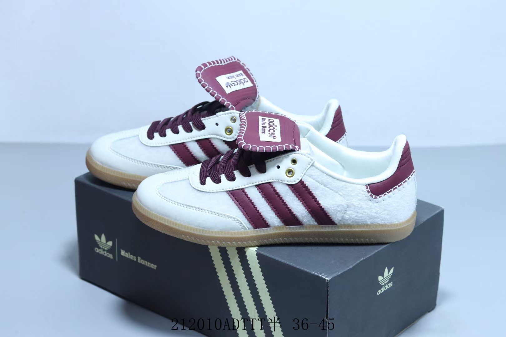 Adidas x Wales Bonner x Samba Pony 'Cream White'