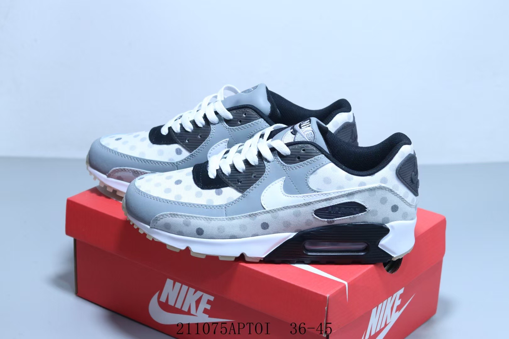 Air Max 90 NRG 'Venn Diagram - Grey Fog Polka' 