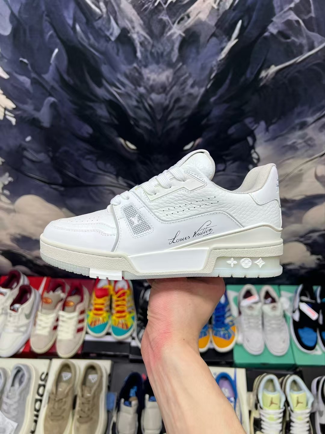 Louis Vuitton Trainer Low 'White'