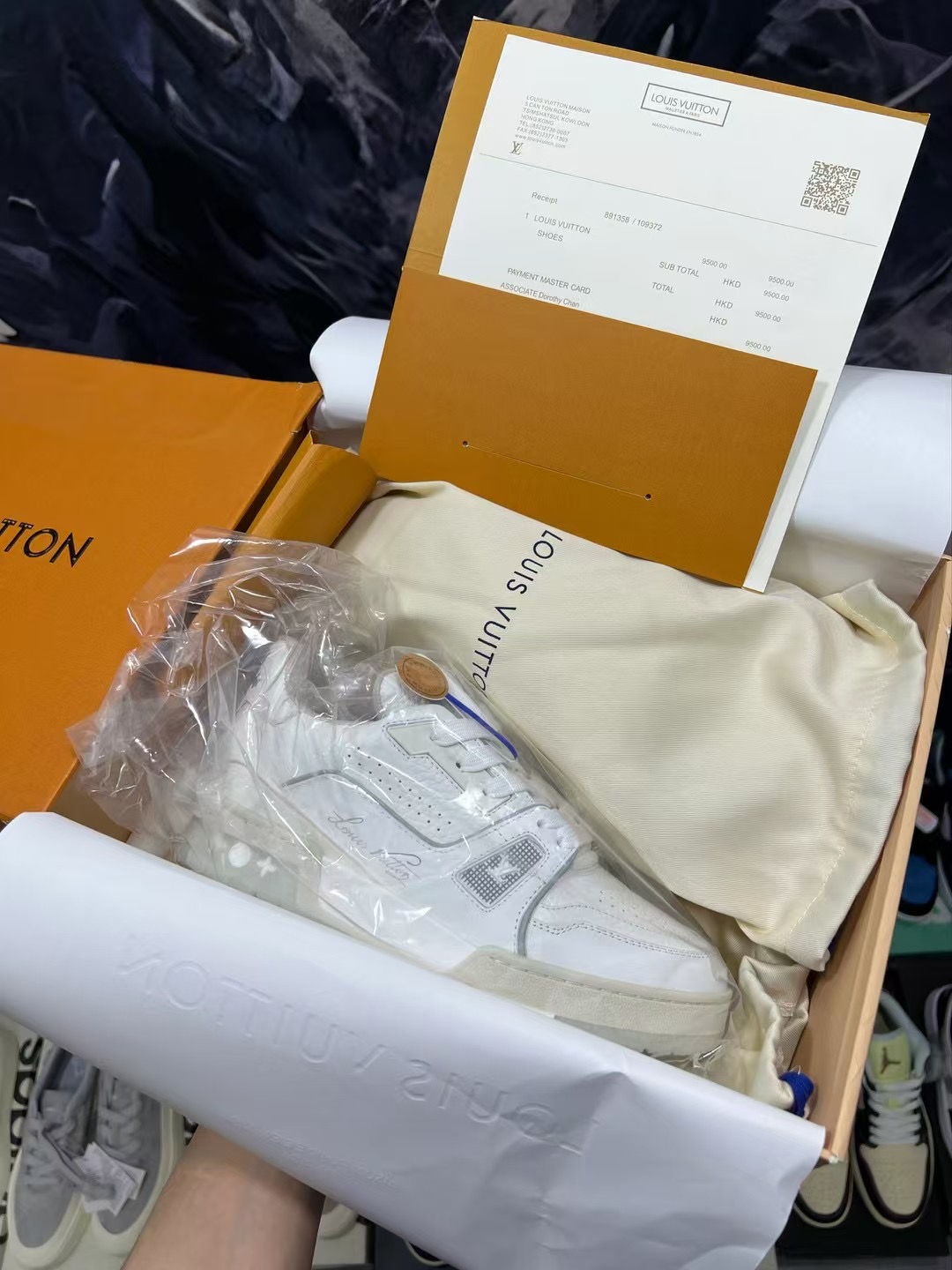 Louis Vuitton Trainer Low 'White'