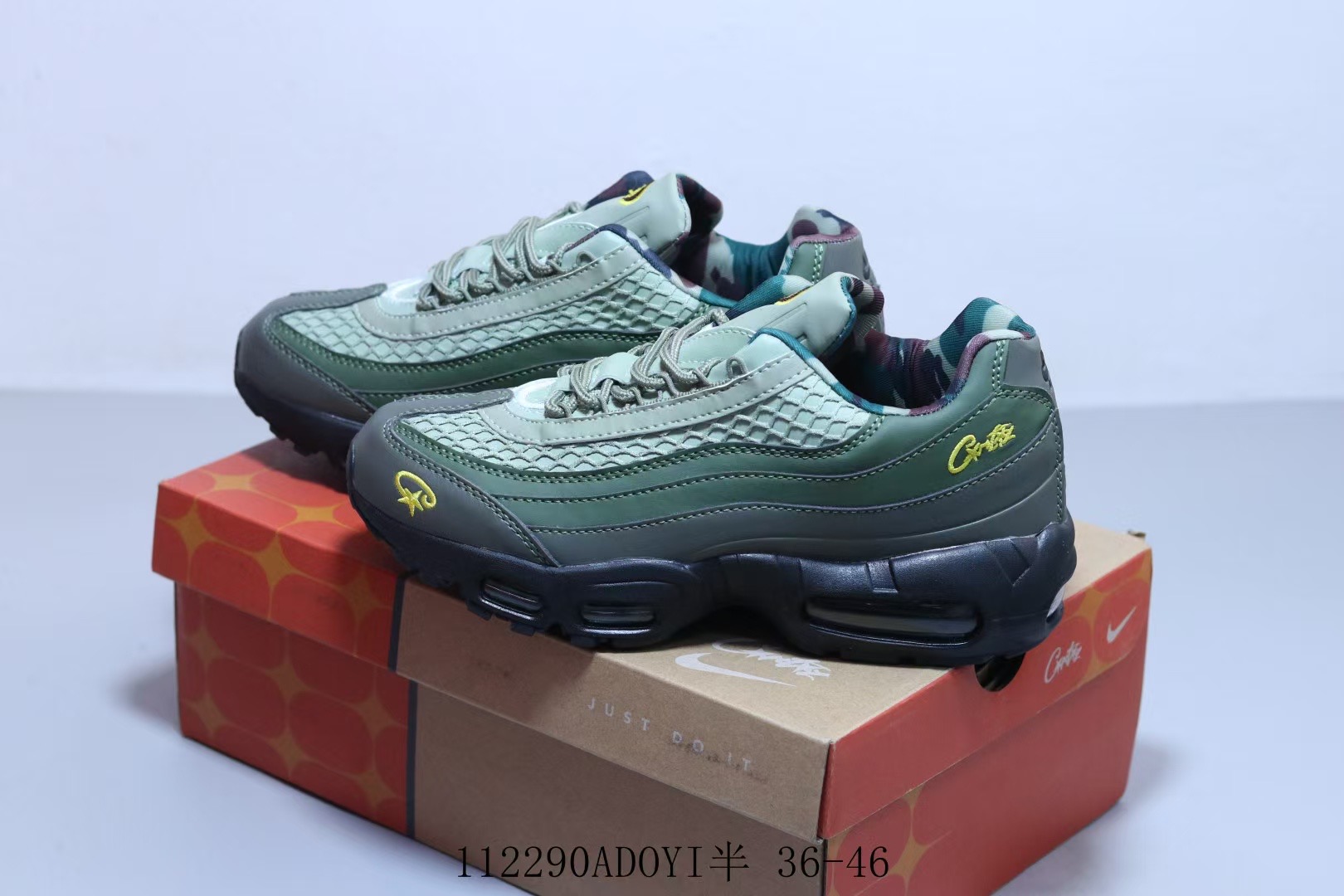  Corteiz x Air Max 95 SP 'Rules the World - Sequoia'