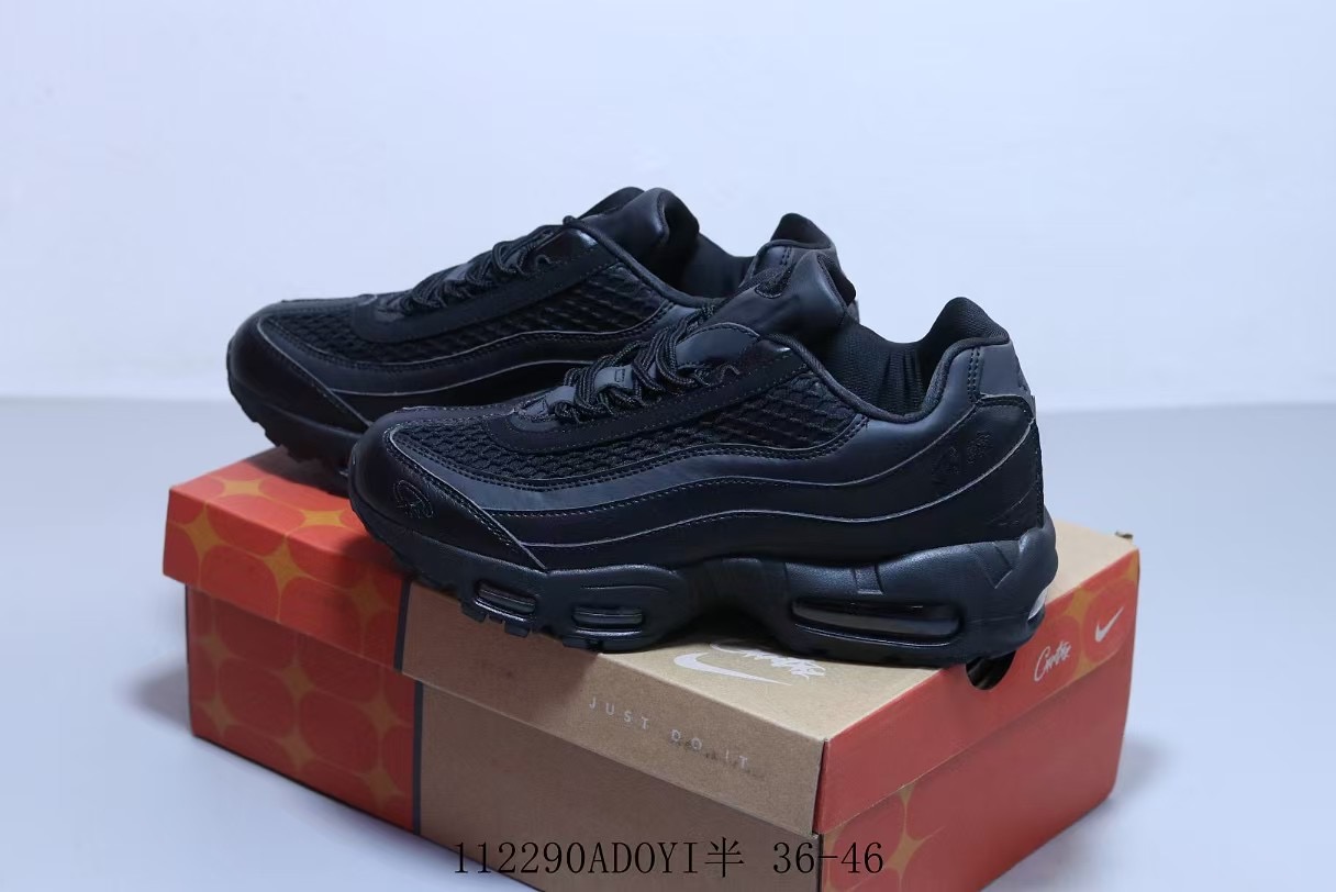 Corteiz x Air Max 95 SP 'Rules the World - Triple Black'