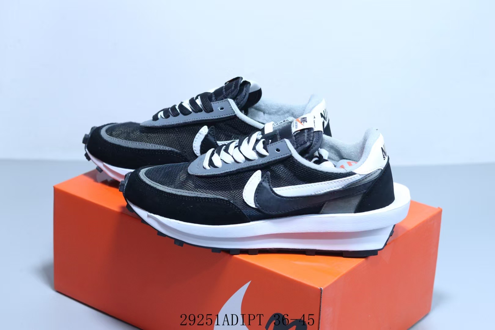  sacai x LDWaffle 'Black'