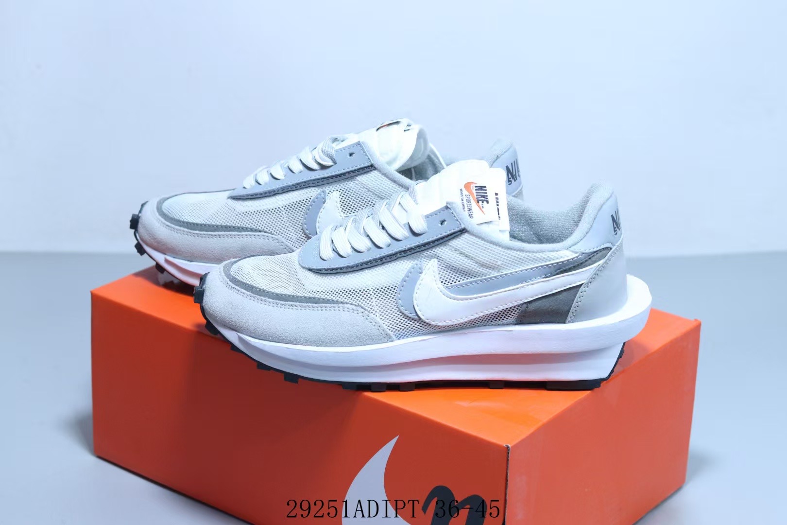  sacai x LDWaffle 'Summit White' 