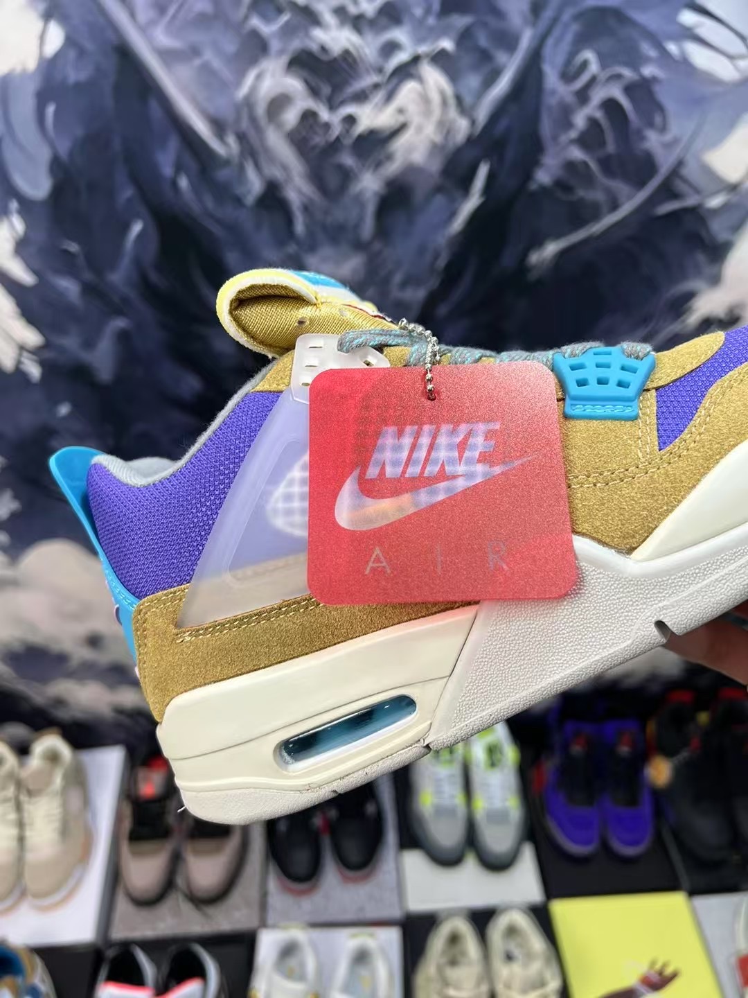 Jordan 4 Retro SP 30th anniversary Union Desert Moss