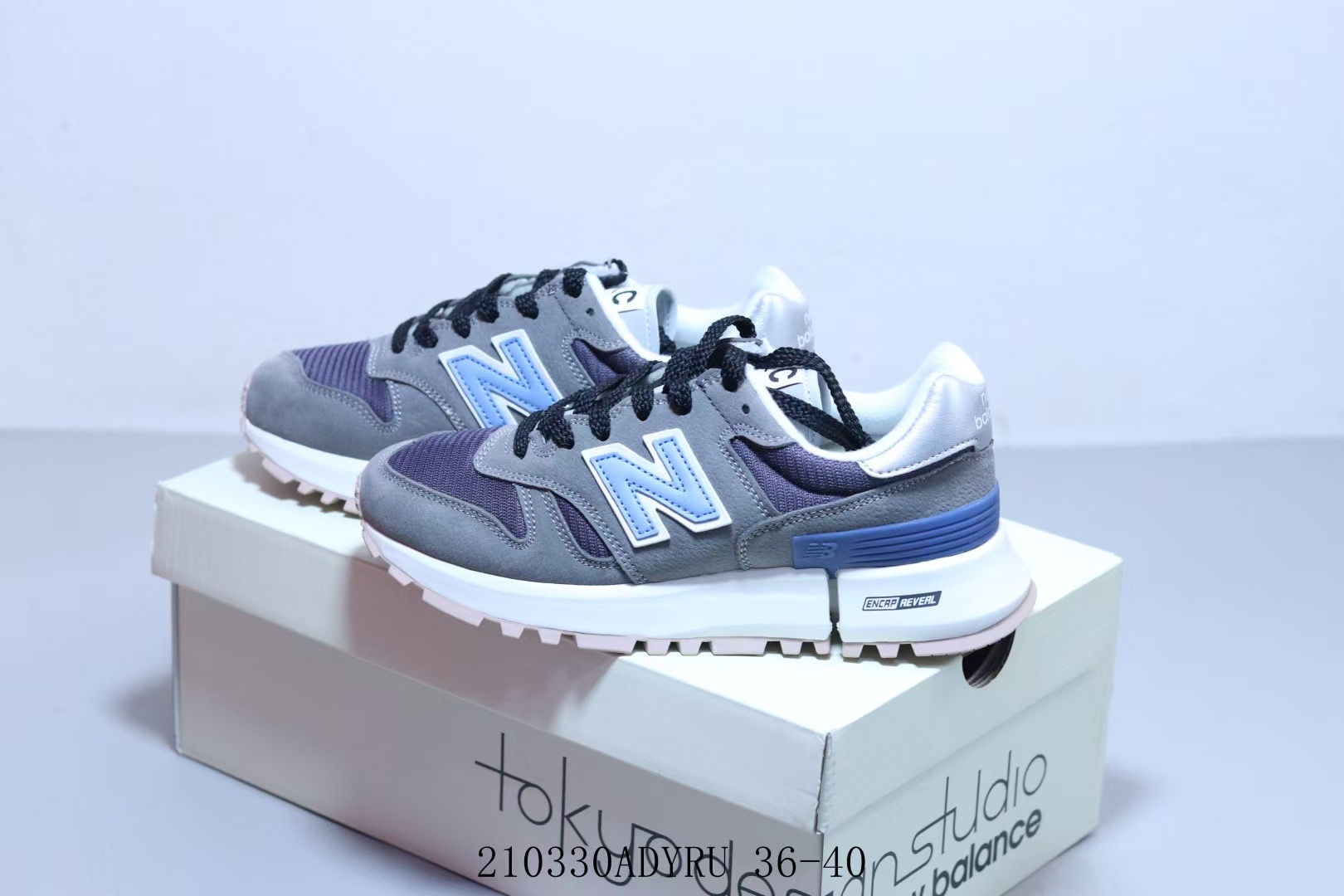 New Balance RC 1300 Blue Logo Pack - Grey