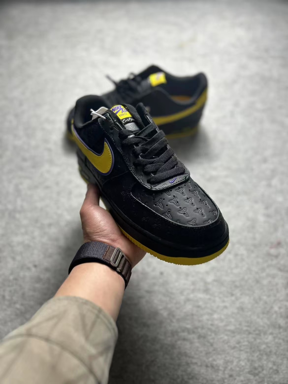Nike Air Force 1 Kobe Bryant Lakers Away