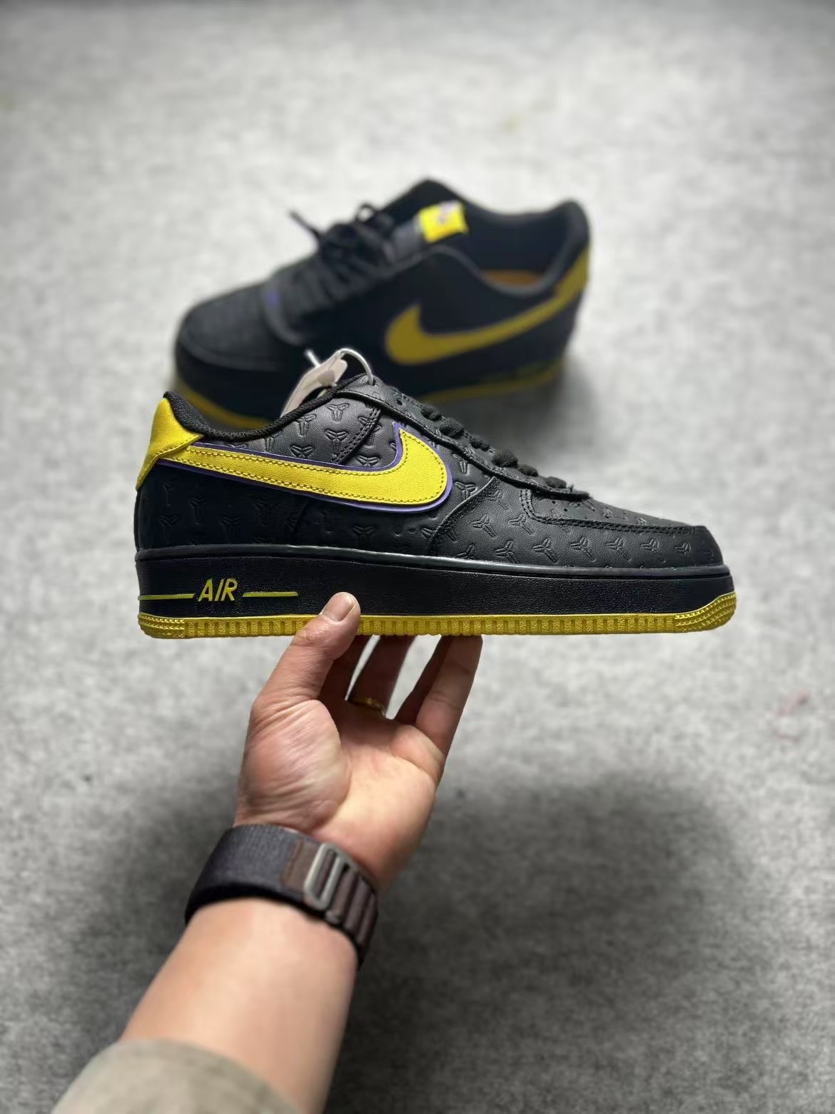 Nike Air Force 1 Kobe Bryant Lakers Away