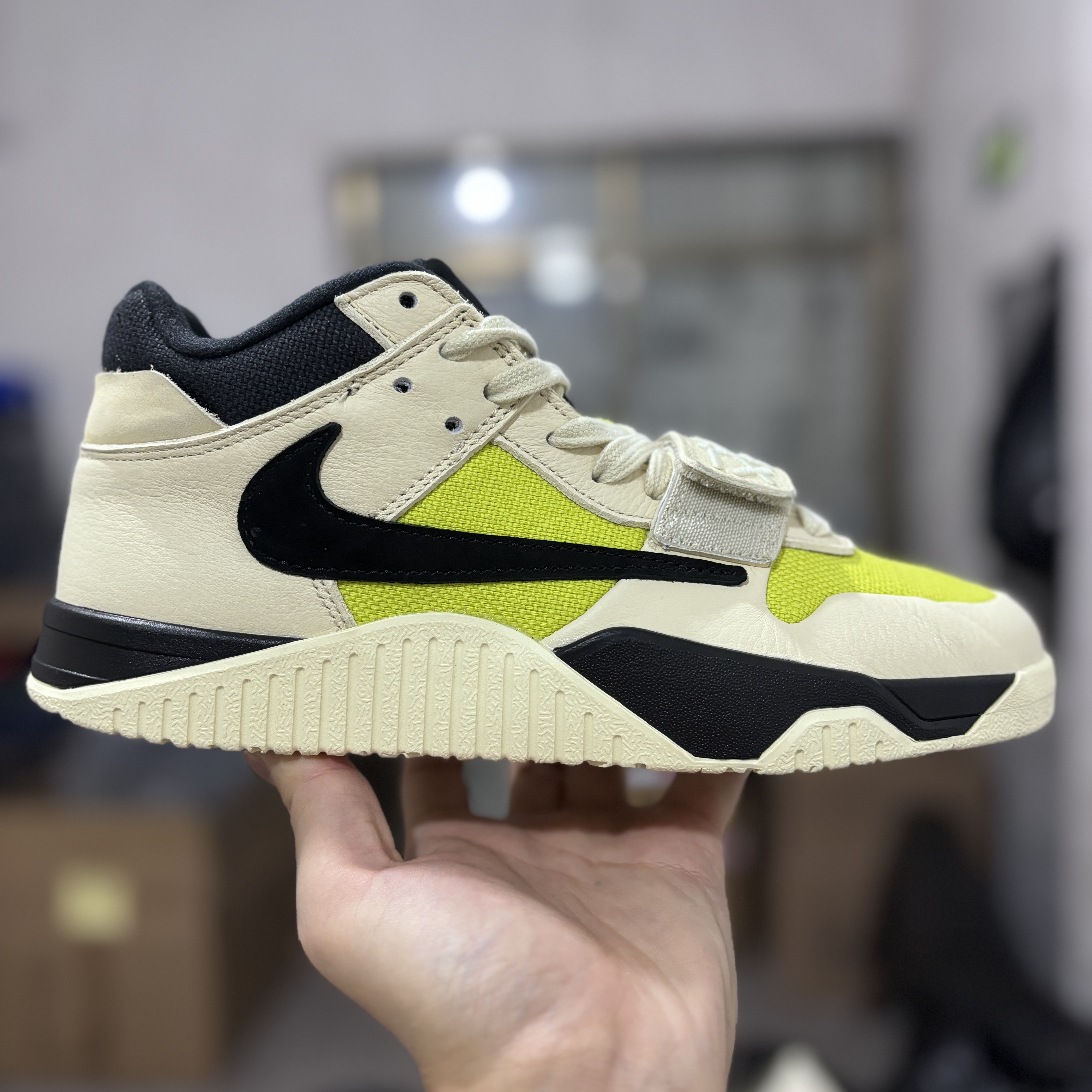 Travis Scott x Jordan Jumpman Jack TR 'Bright Cactus'