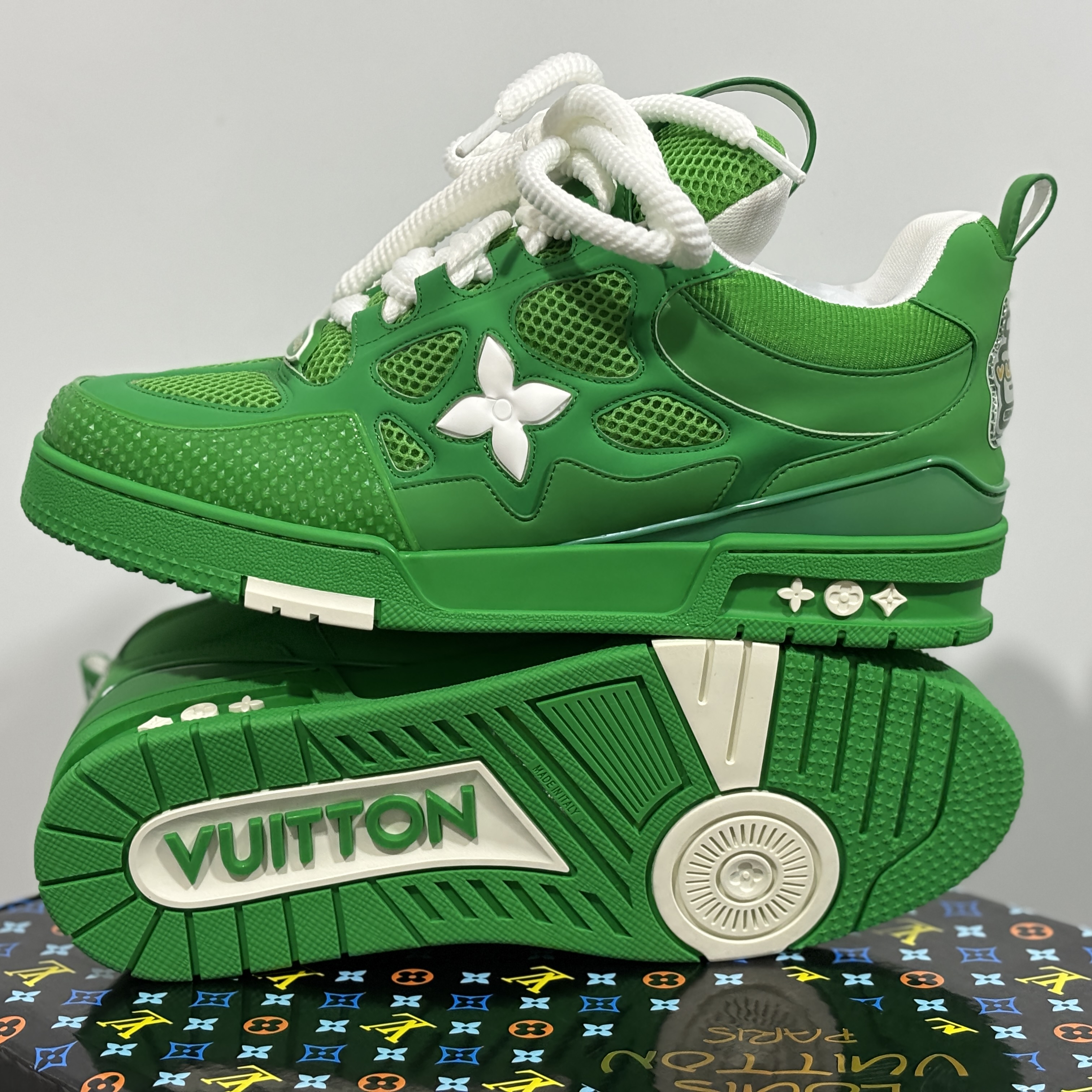 LV Skate Sneaker - Green