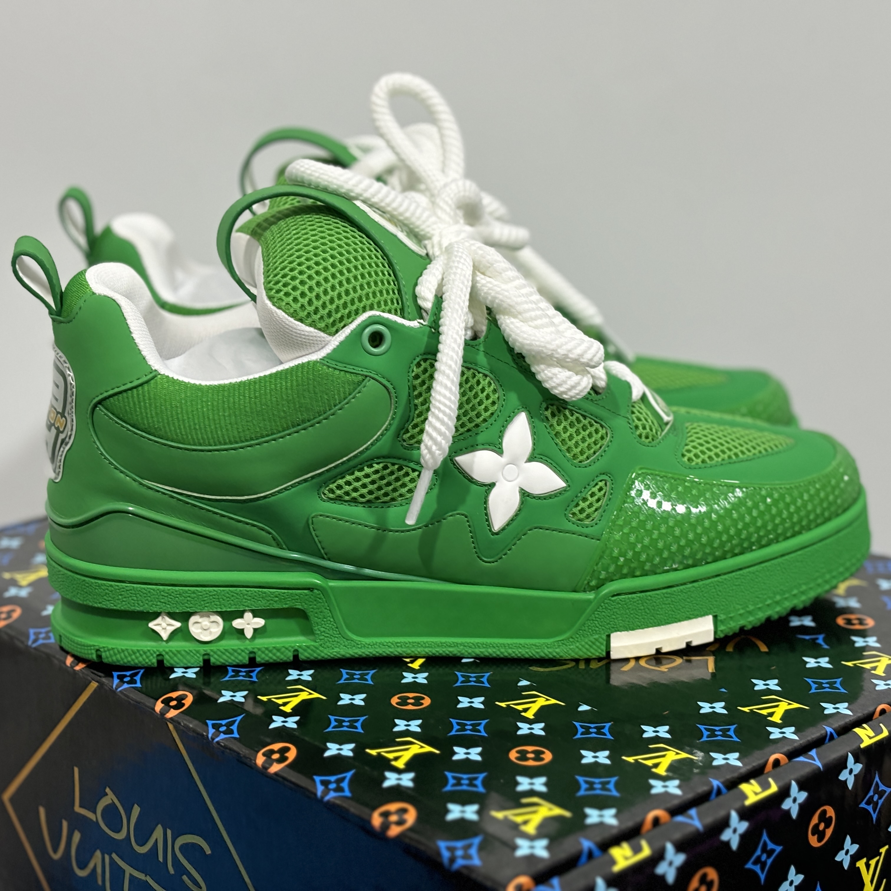 LV Skate Sneaker - Green