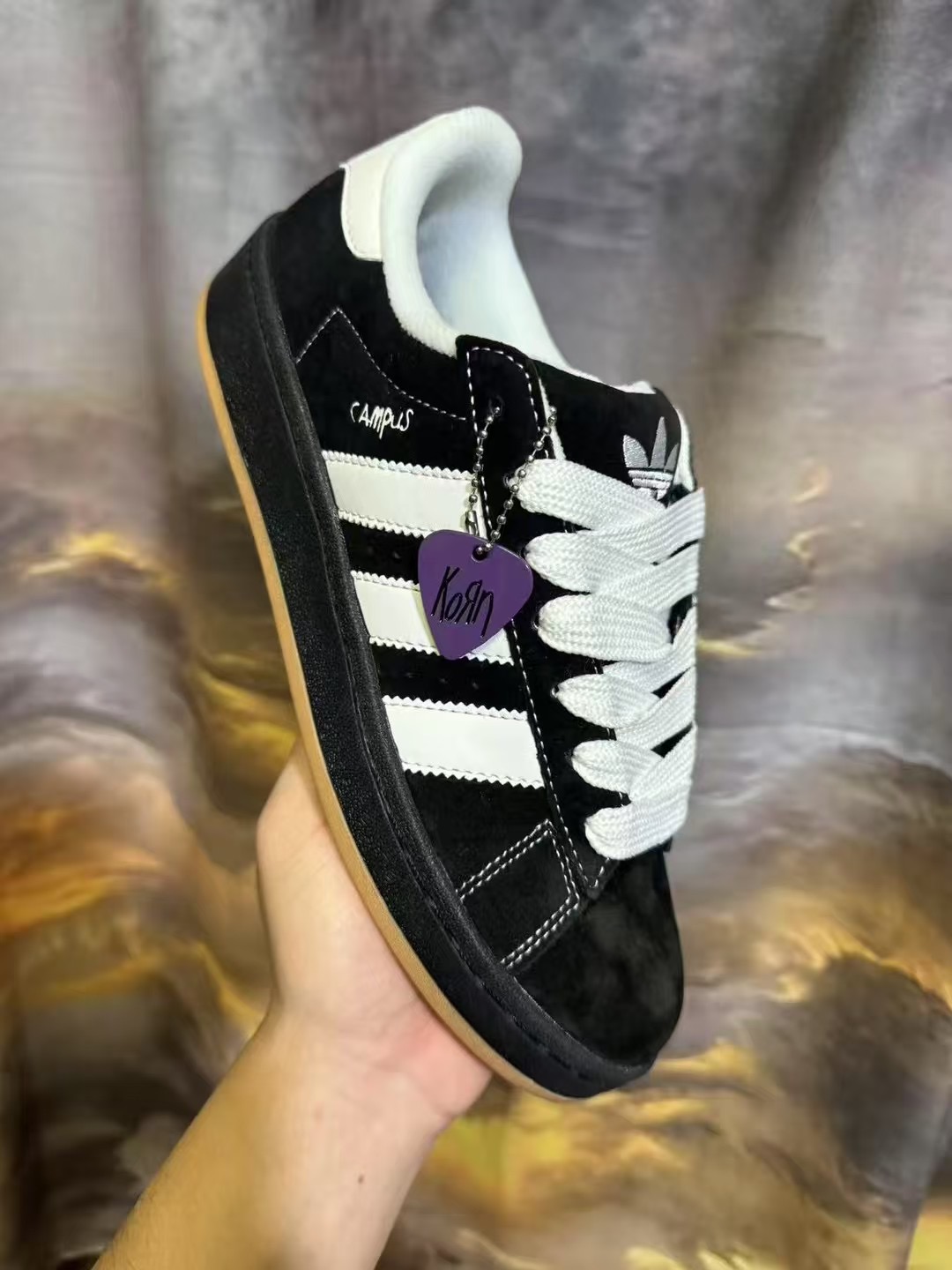 Korn x Campus 00s 'Black Gum'