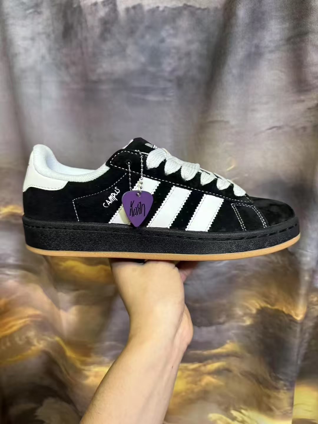 Korn x Campus 00s 'Black Gum'