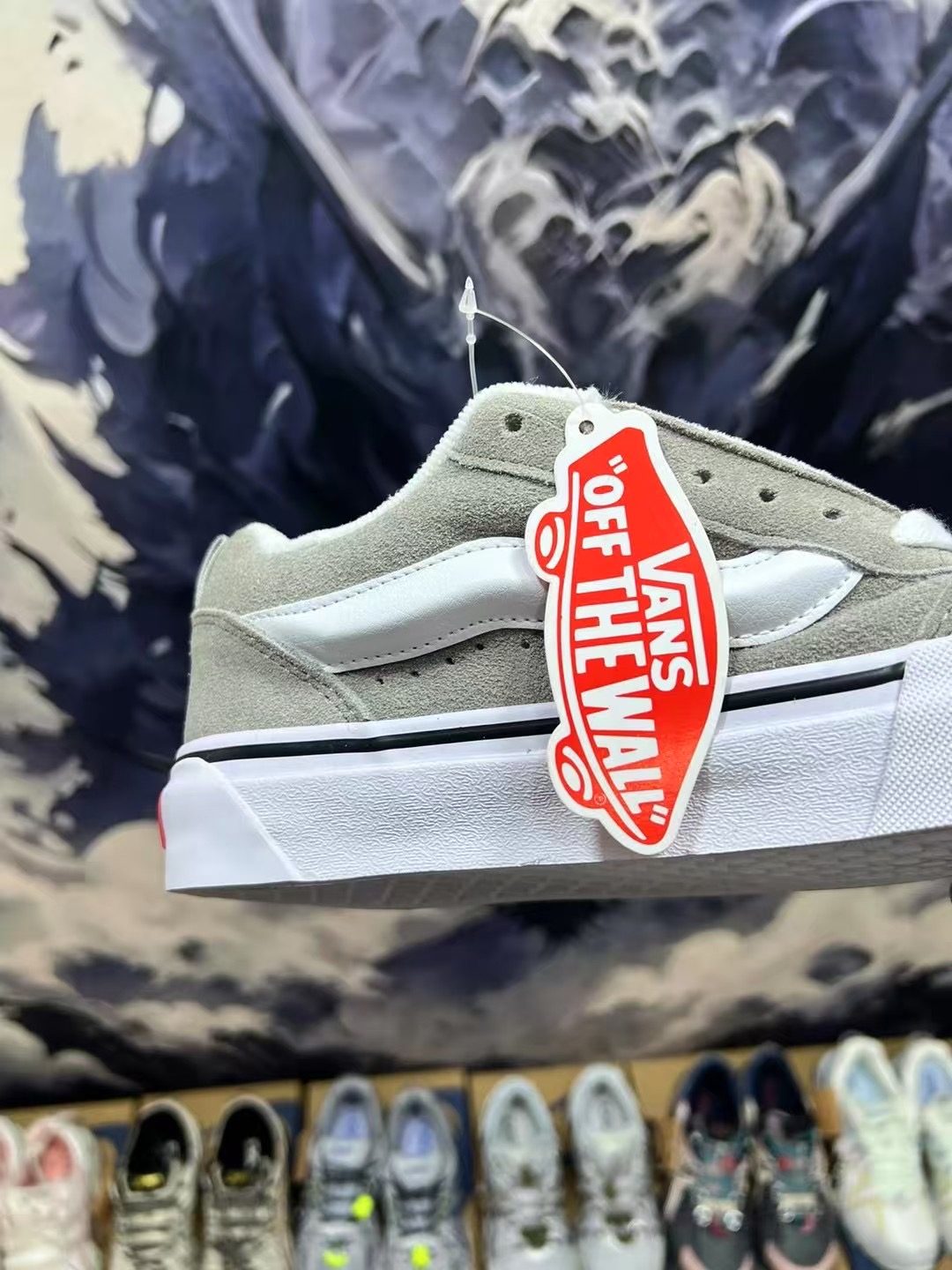 Vans Knu Skool Suede - Light Grey