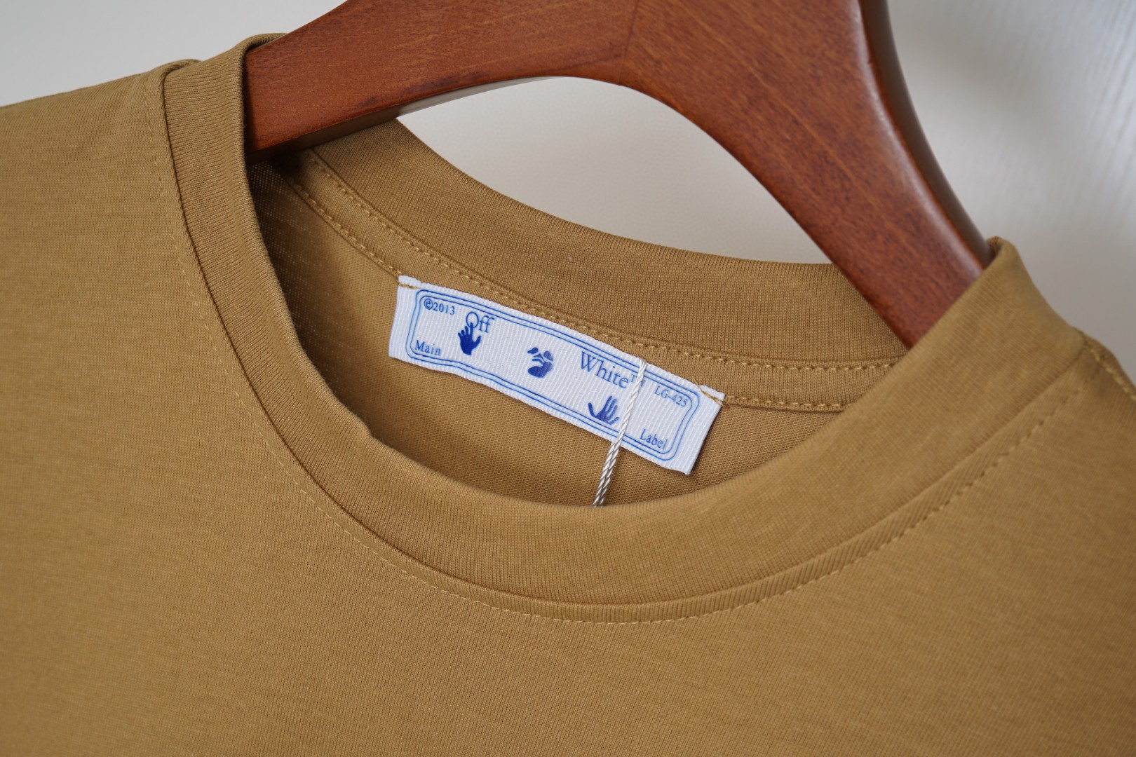 Off-White T-Shirt - Brown