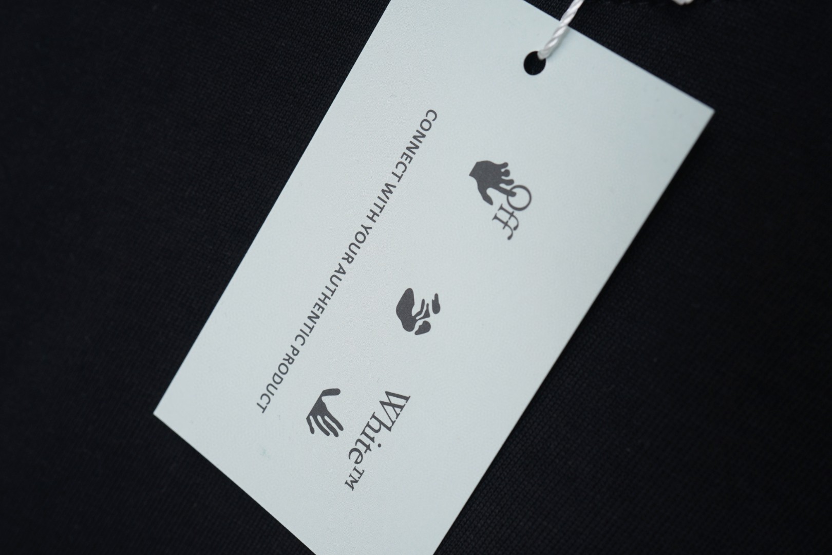 Off White Tape Arrows Short sleeve Over T-shirt 'Black'